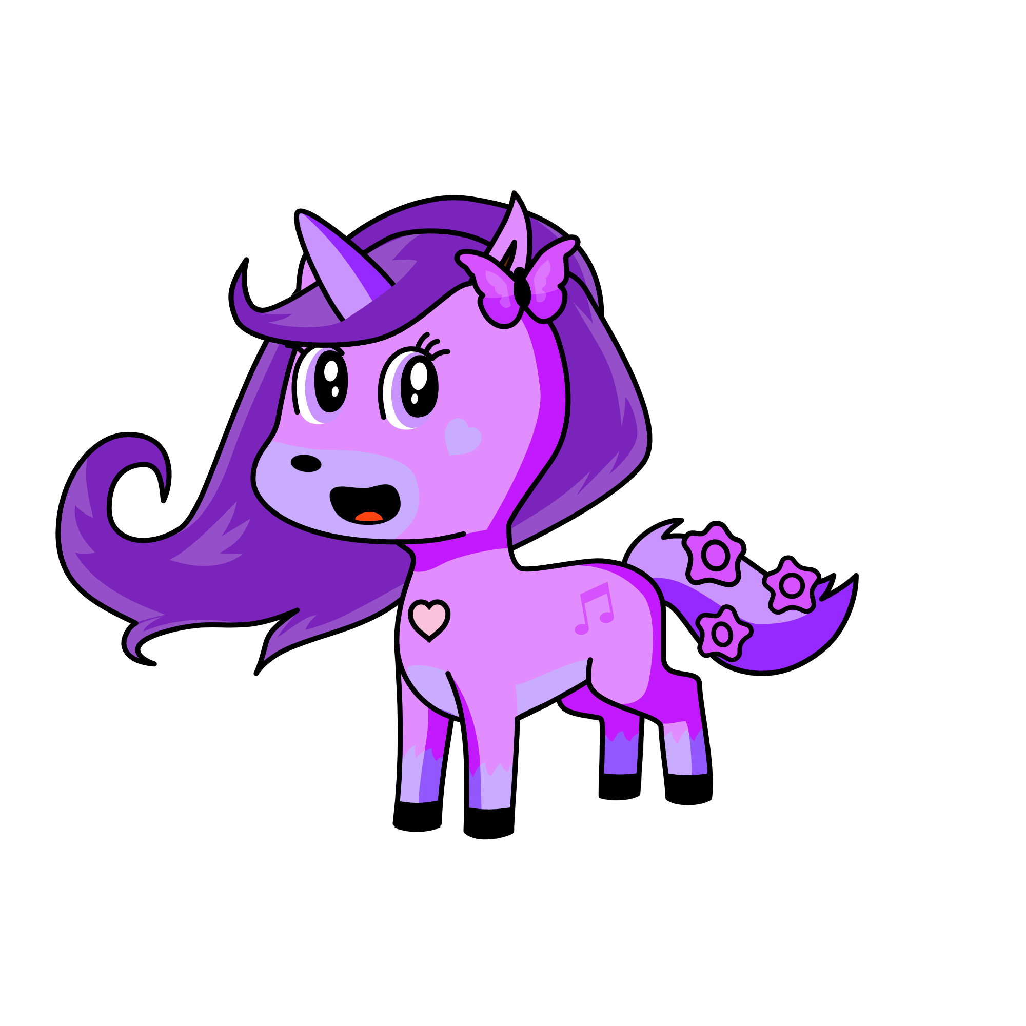 Emily, the unicorn