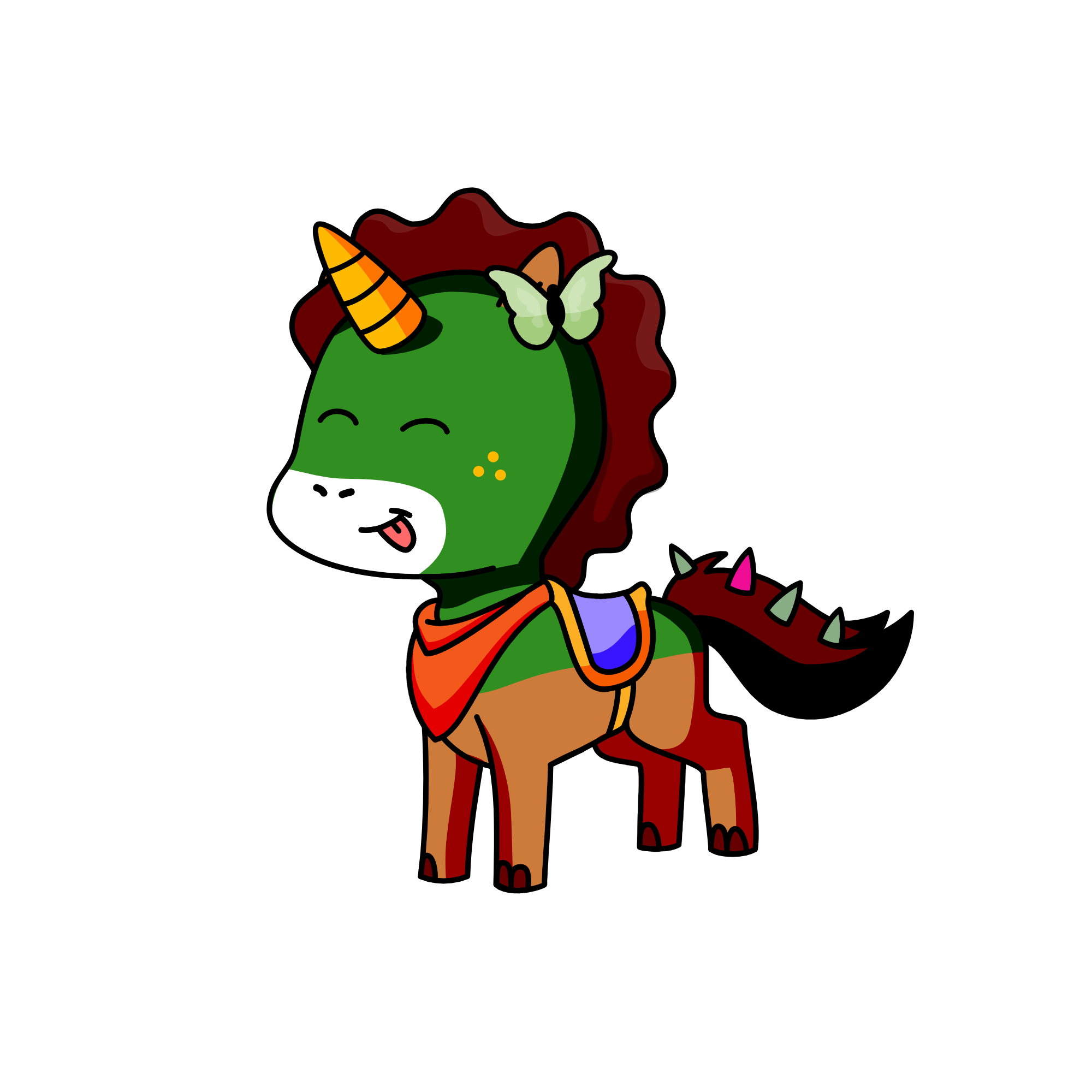 Patinho, the unicorn