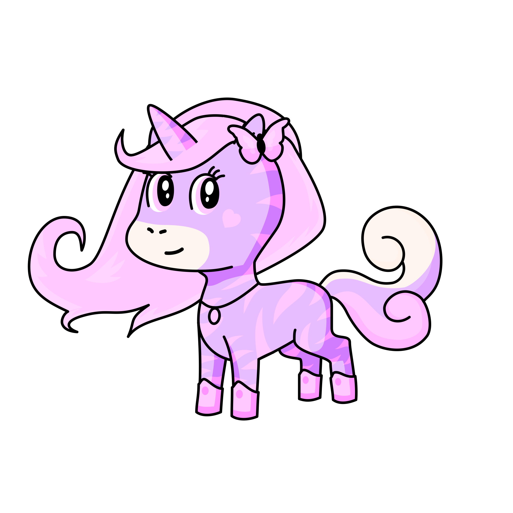 Lilly, the unicorn