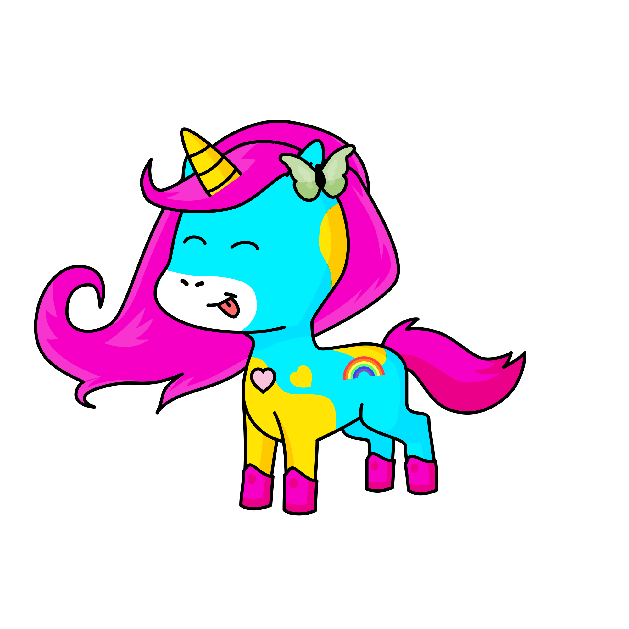dizzy, the unicorn