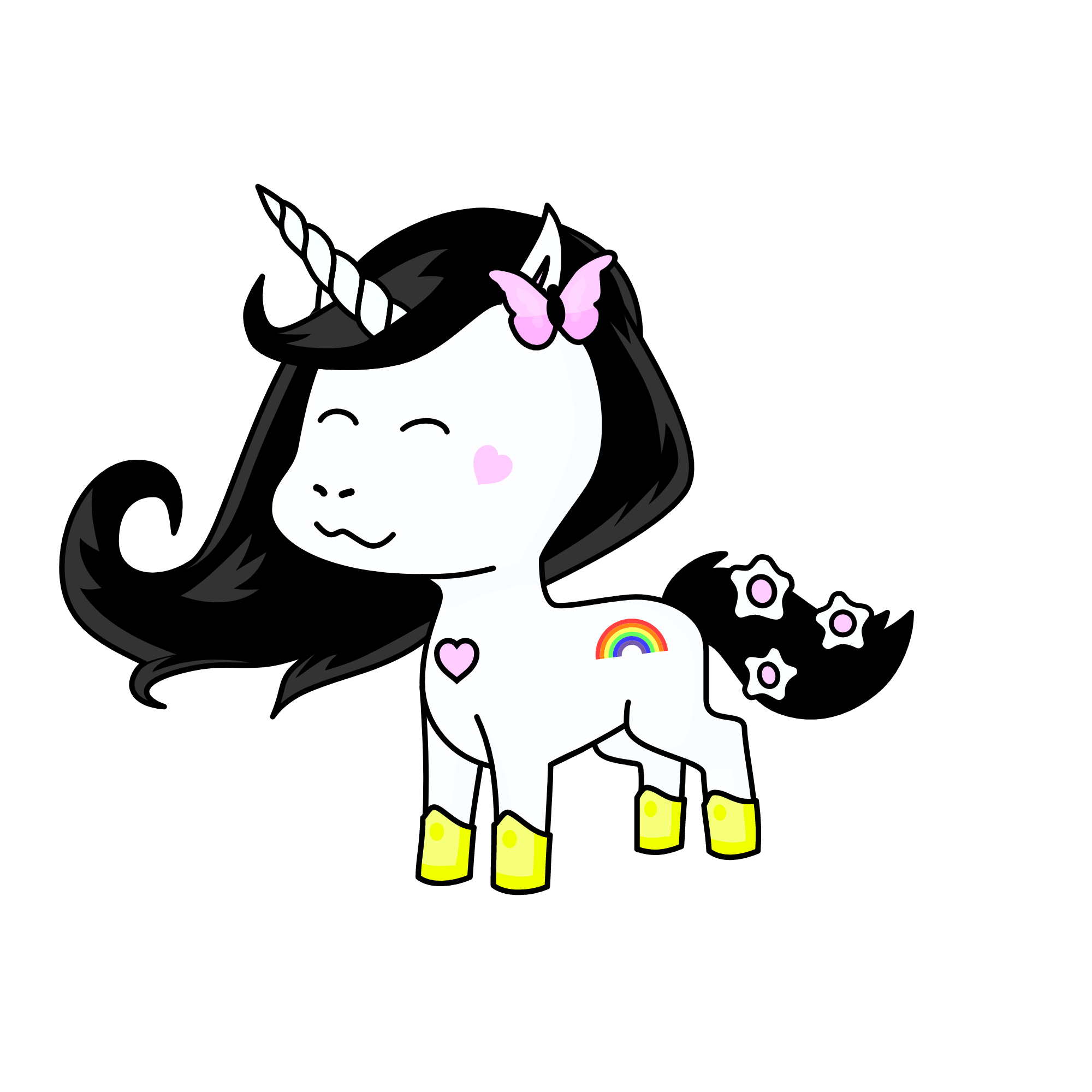 butt, the unicorn