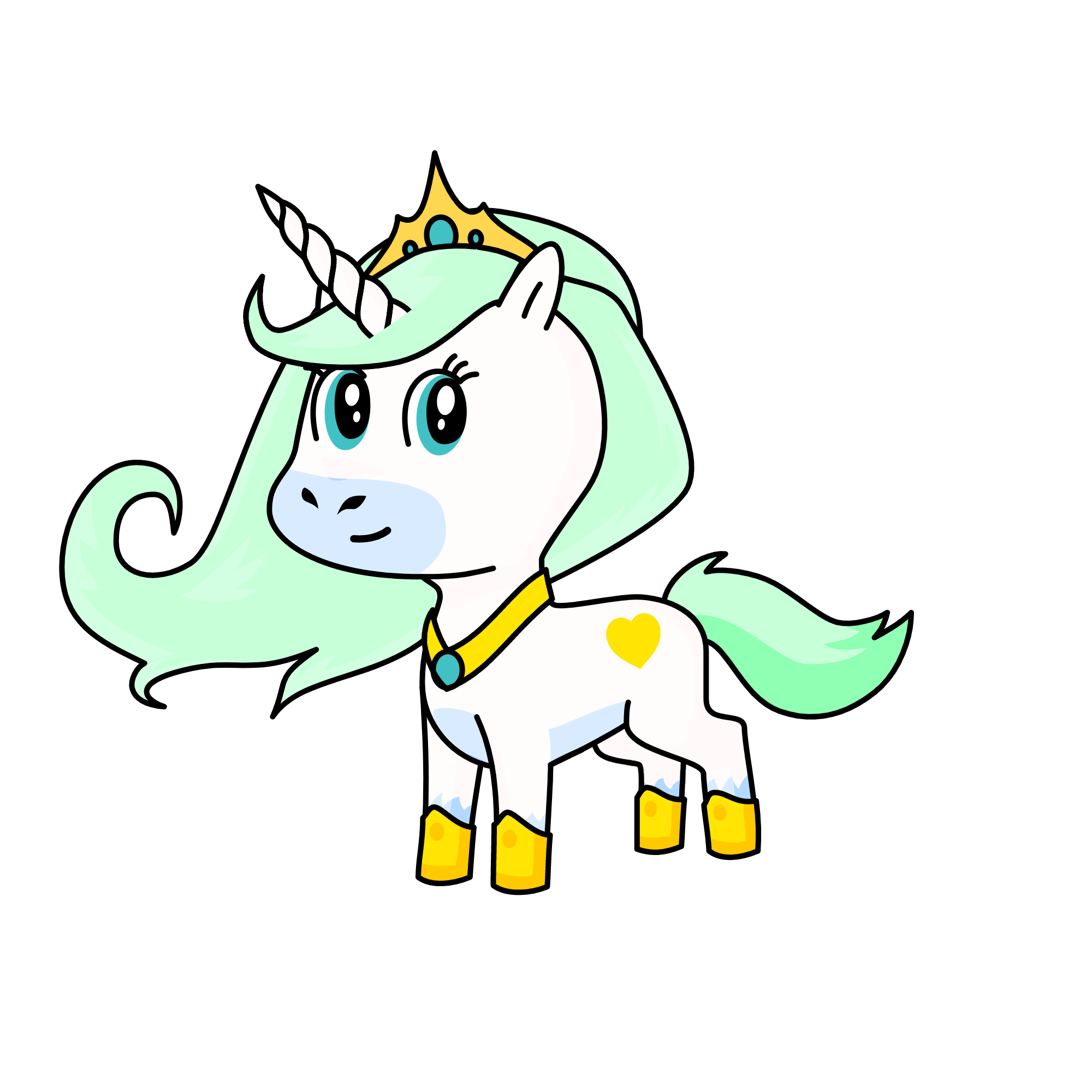 celestia, the unicorn
