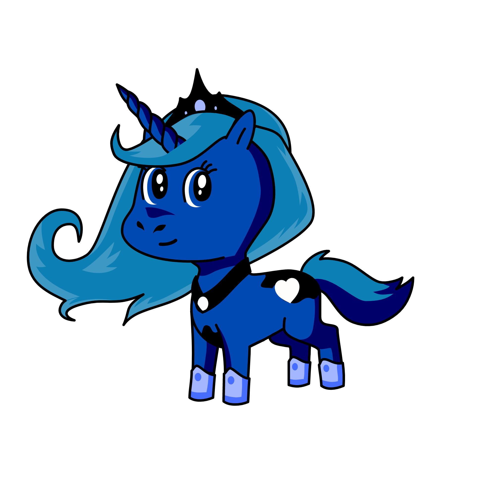 luna, the unicorn