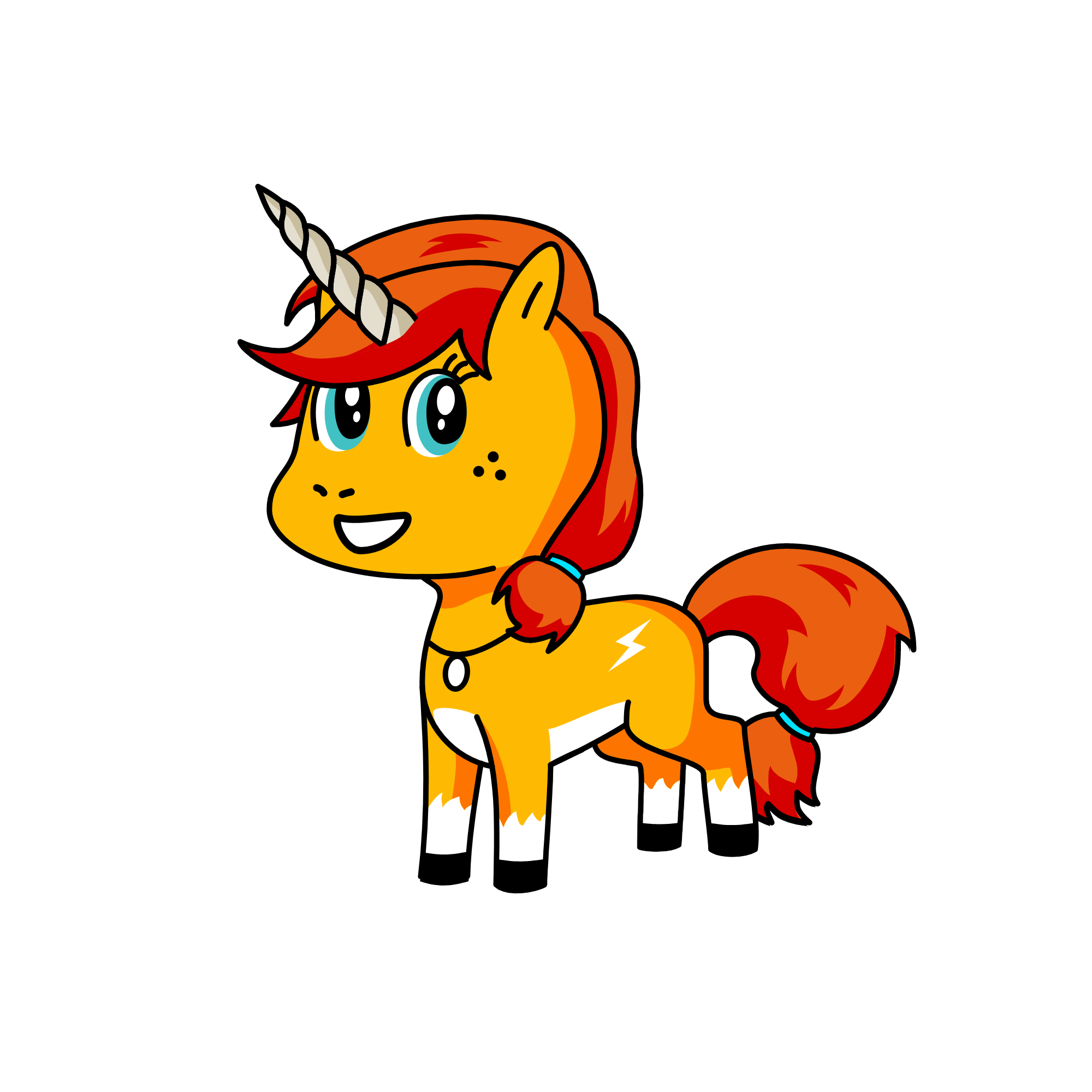 Applejack, the unicorn