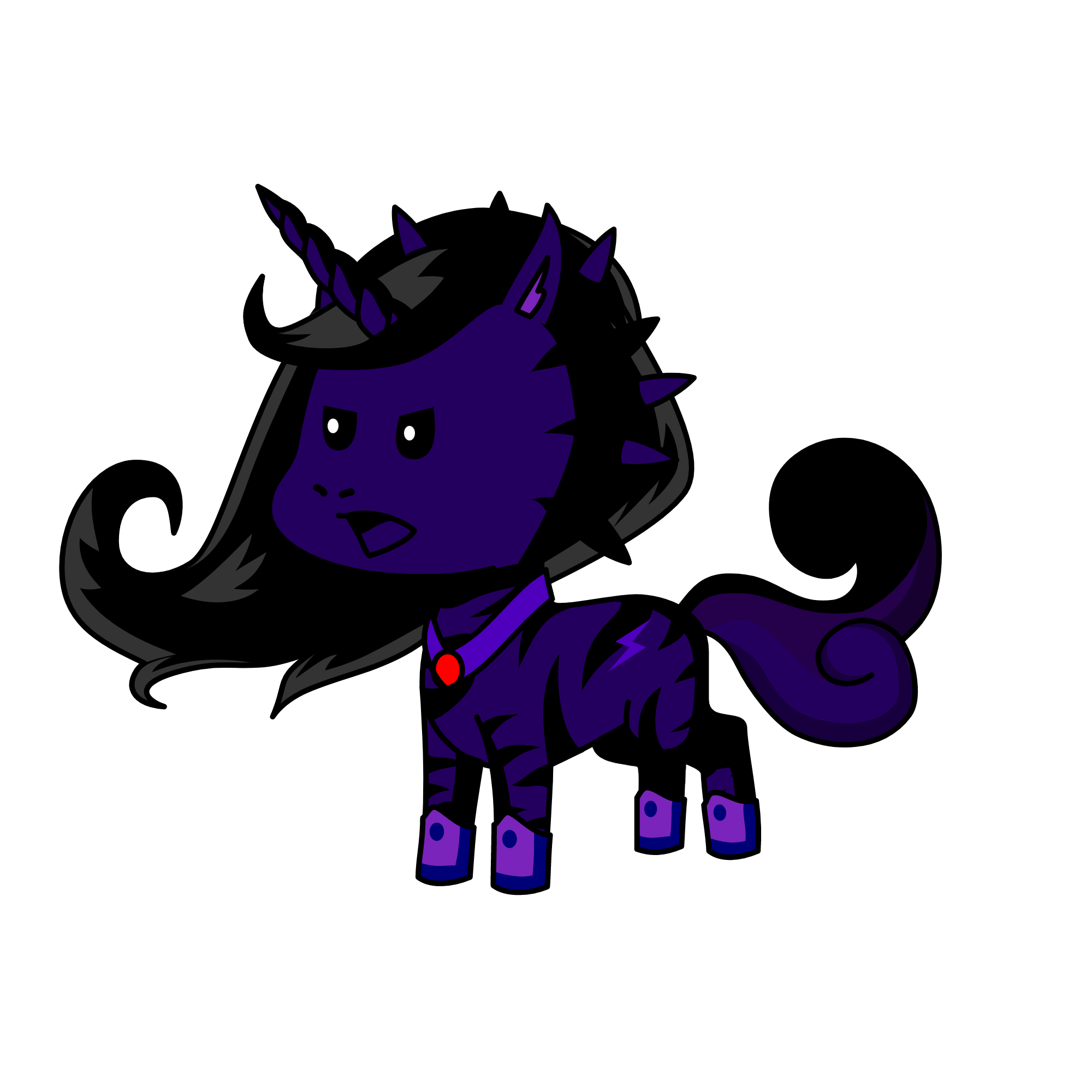 Princess Death..., the unicorn