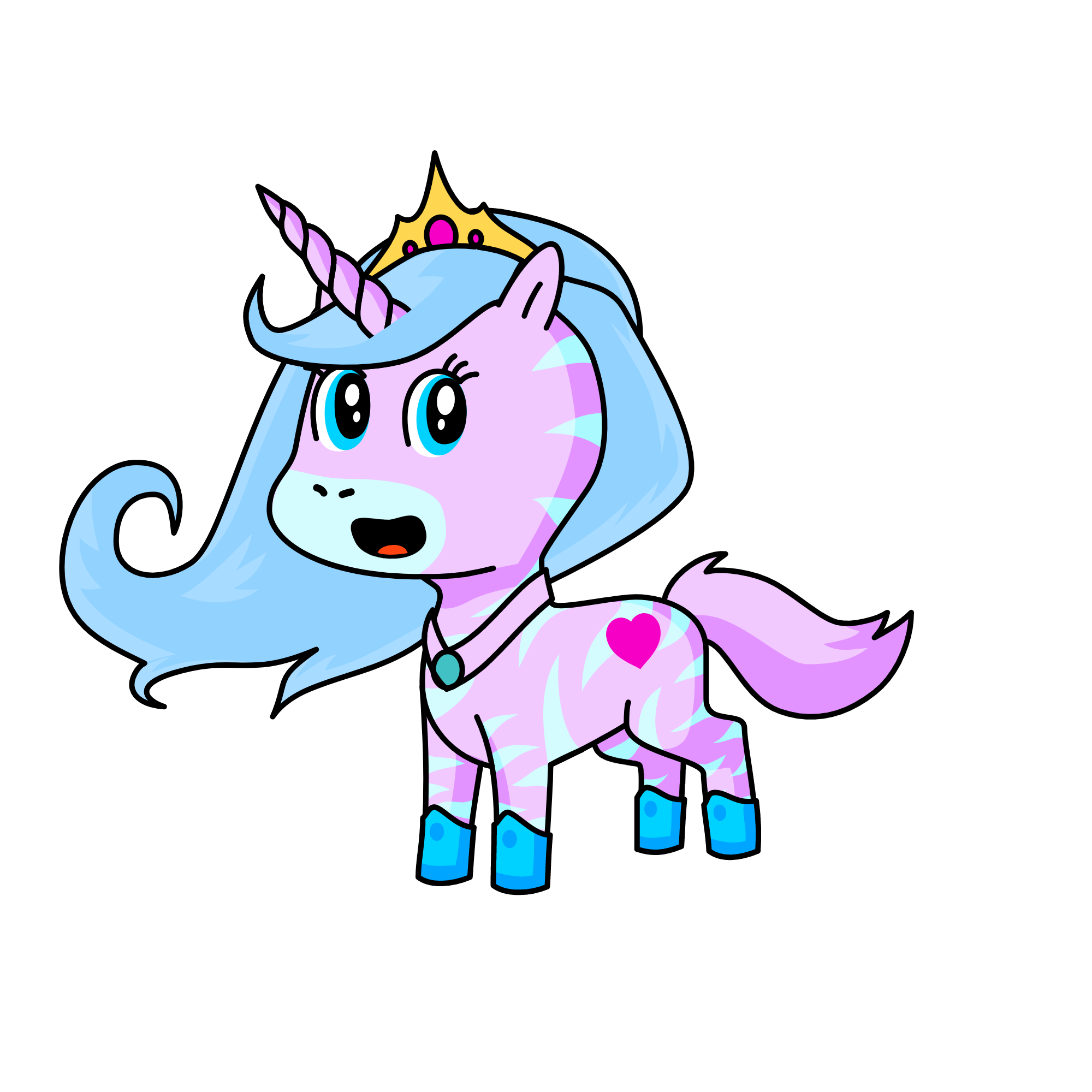 Princess Life..., the unicorn