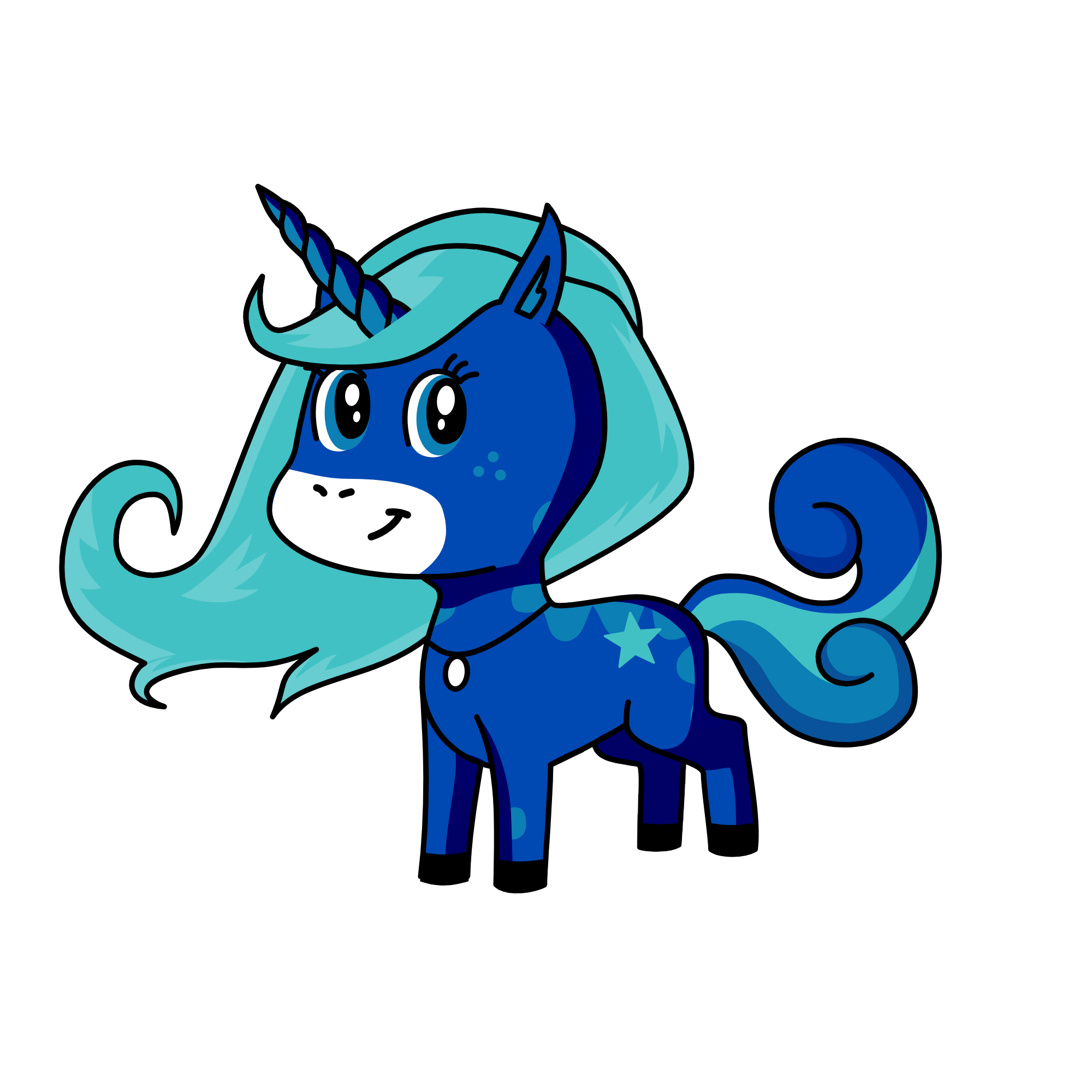 Loona, the unicorn