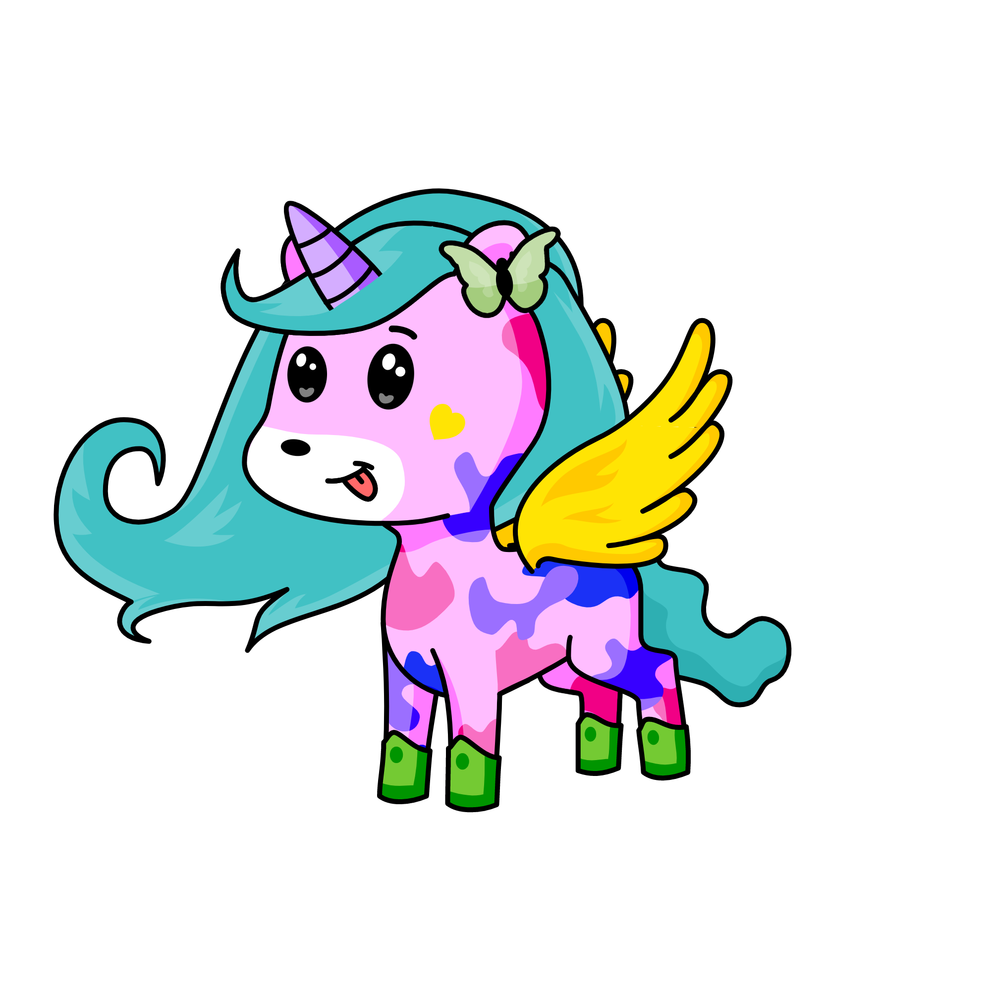 Parker, the unicorn