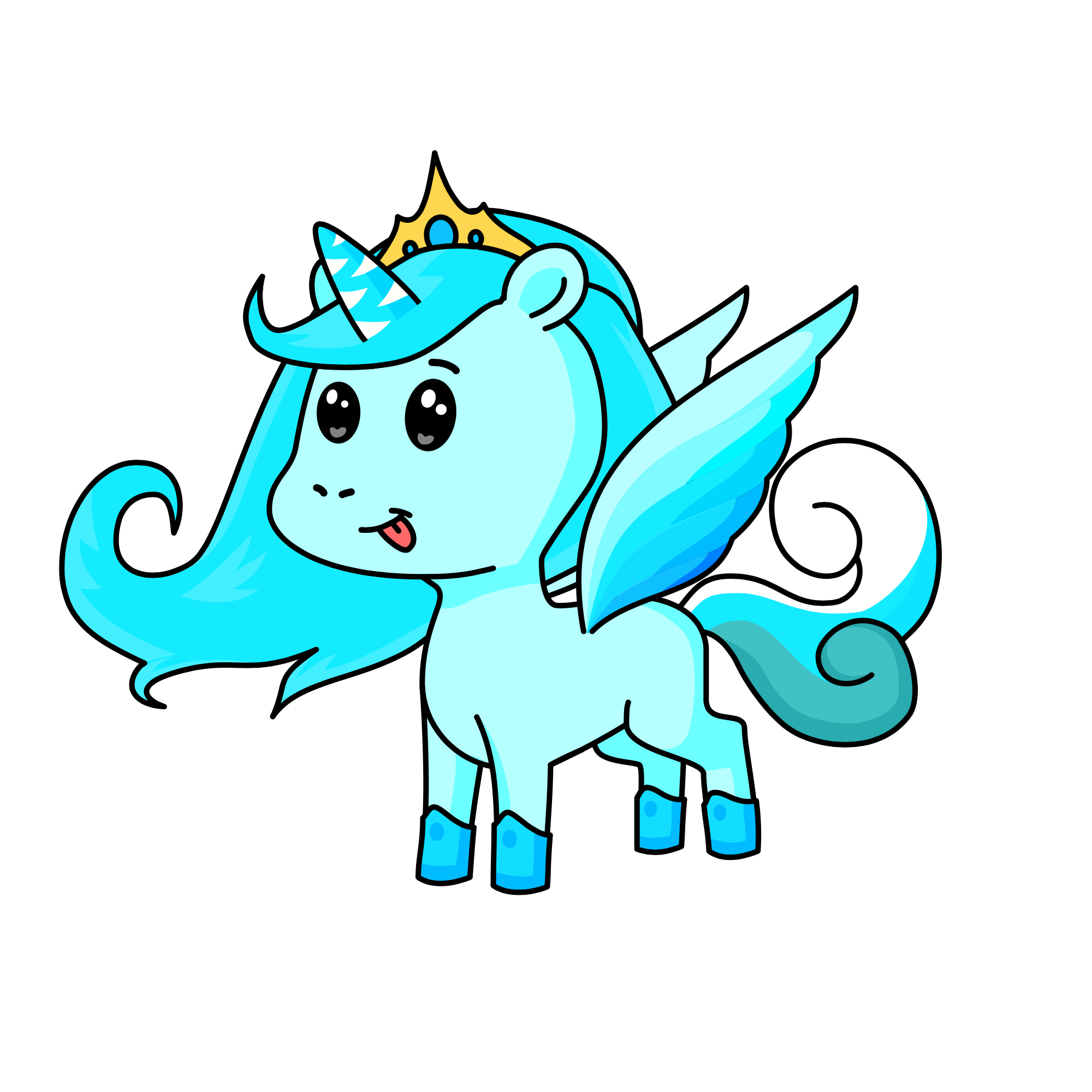 Mr. snowball pants, the unicorn