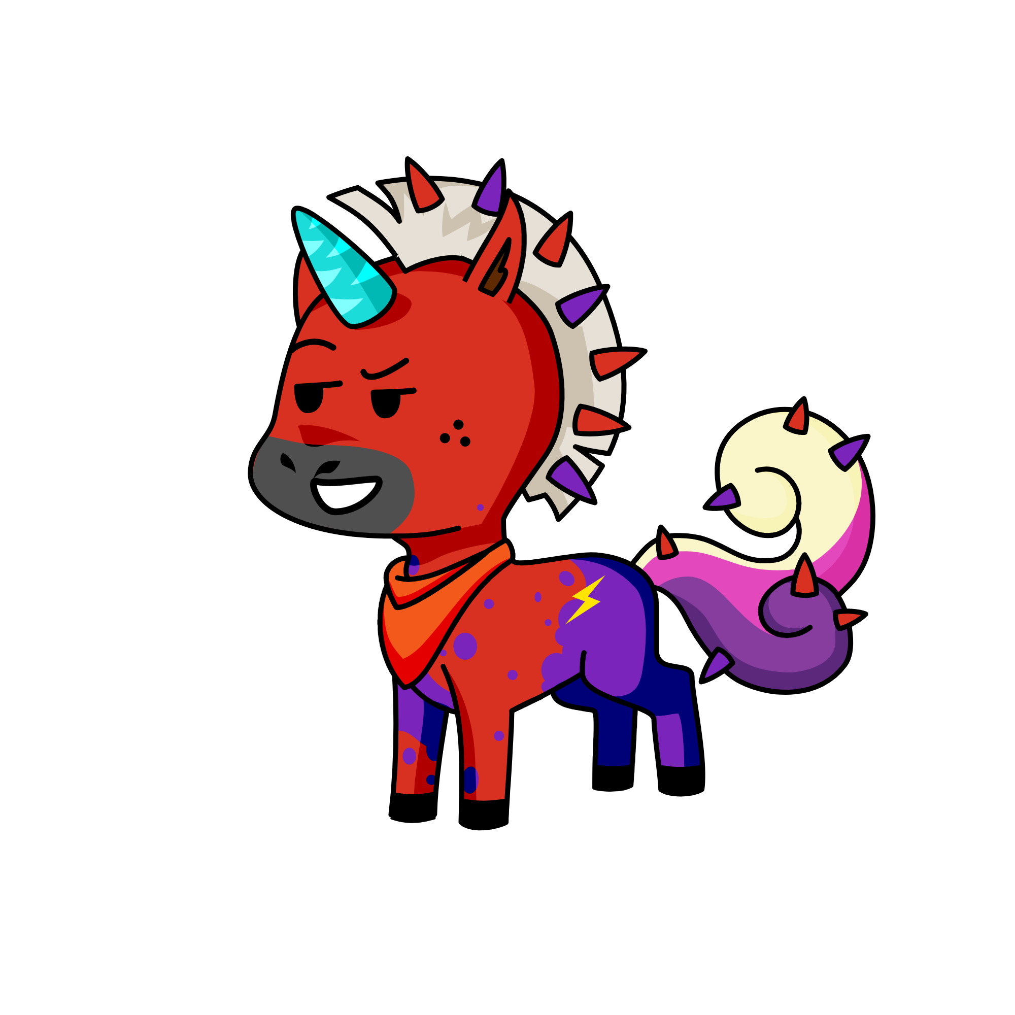 hi, the unicorn