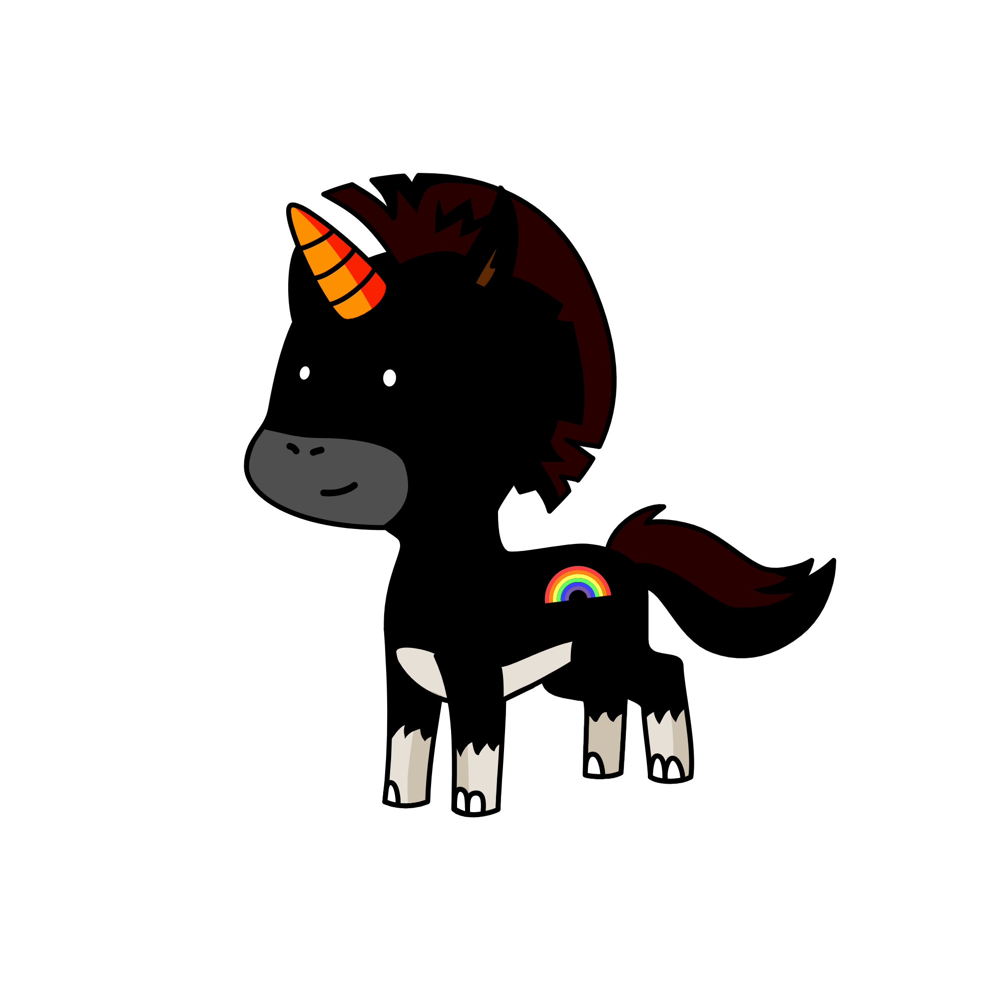 pig, the unicorn