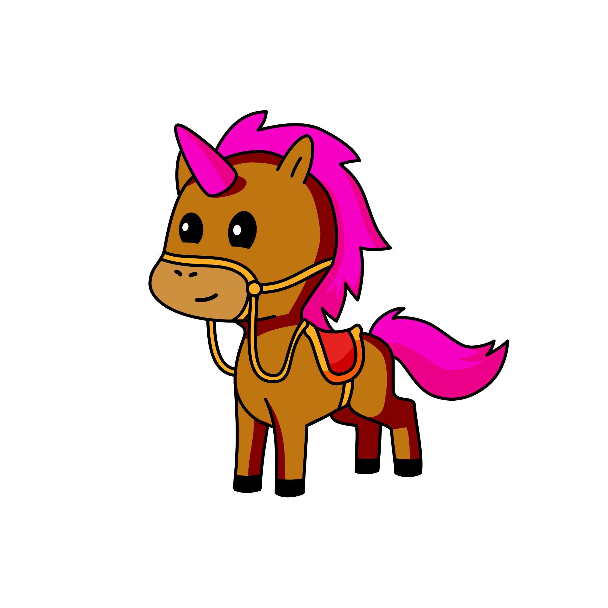 Prince pony, the unicorn