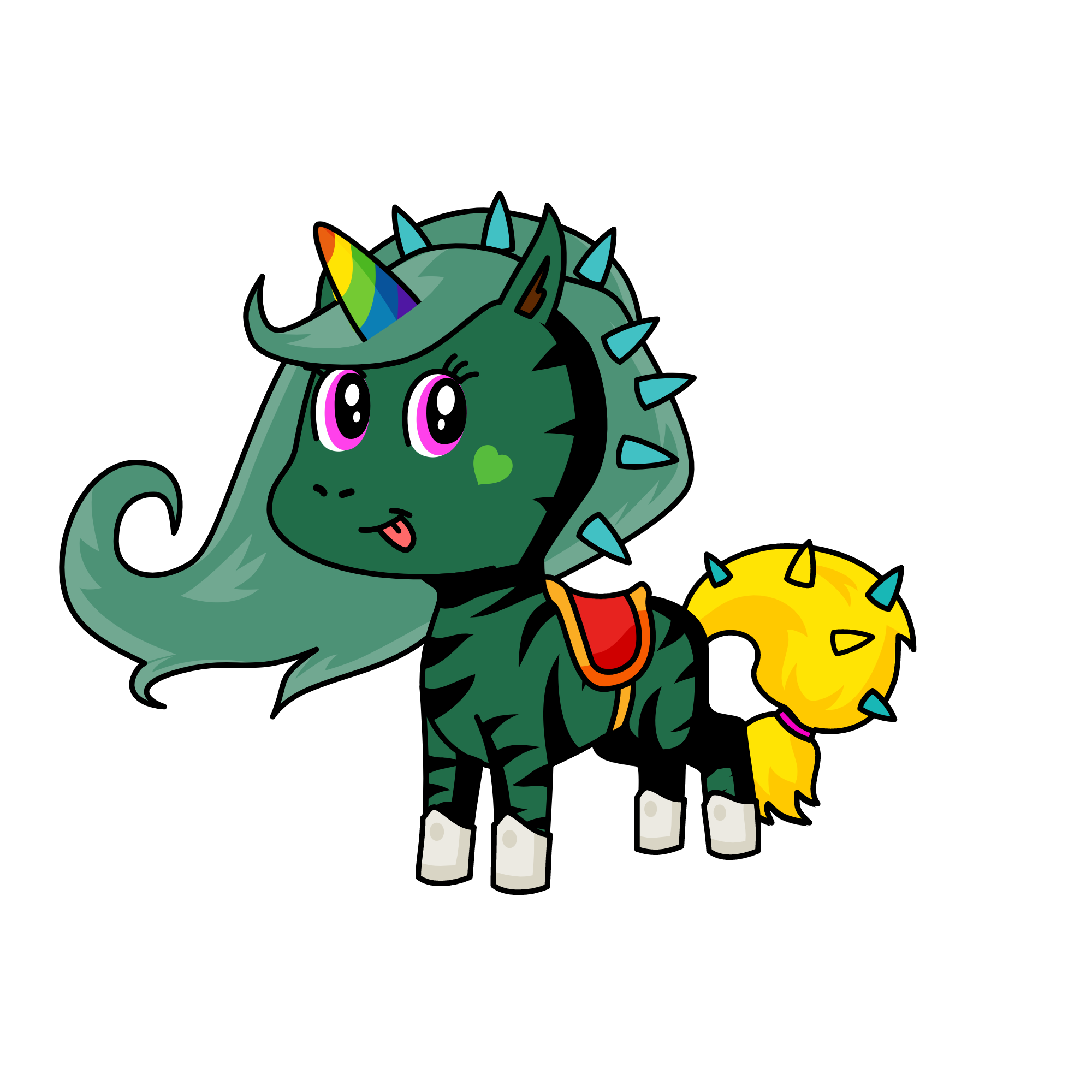 Katawala Kutie, the unicorn