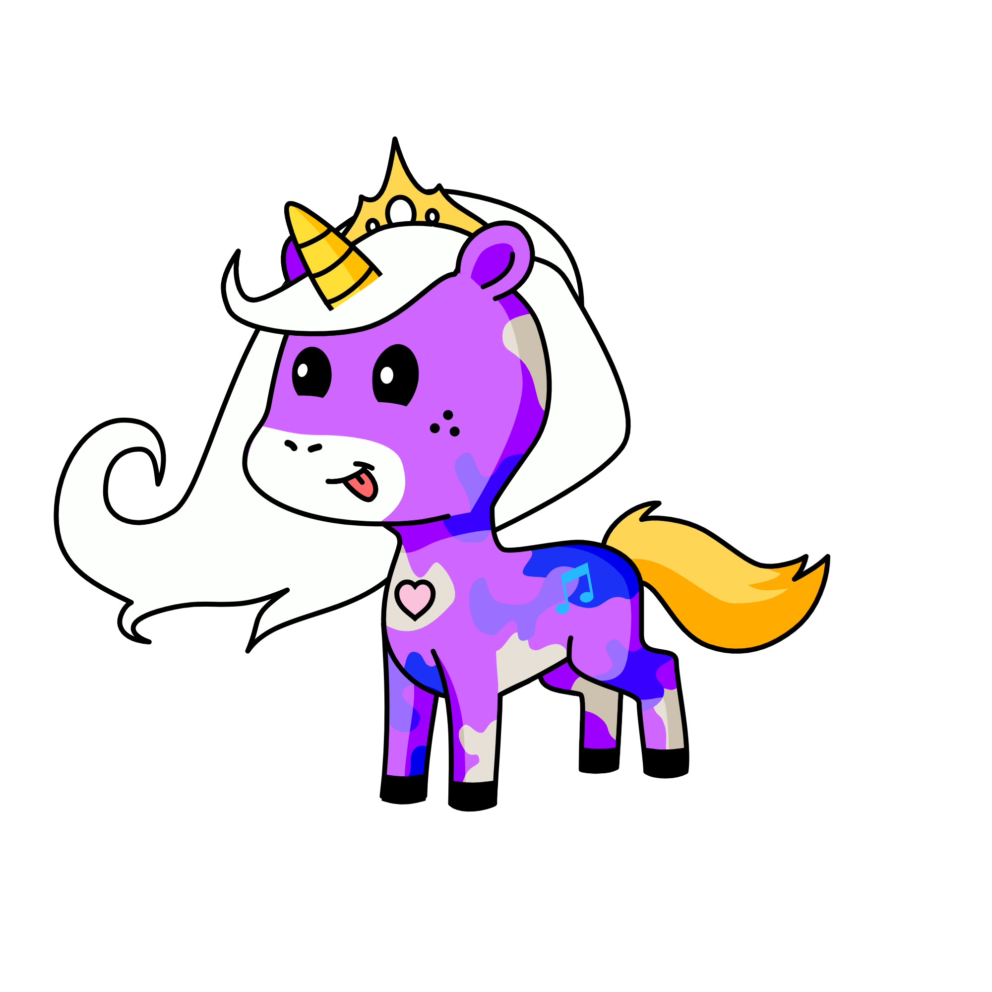 Galaxy , the unicorn
