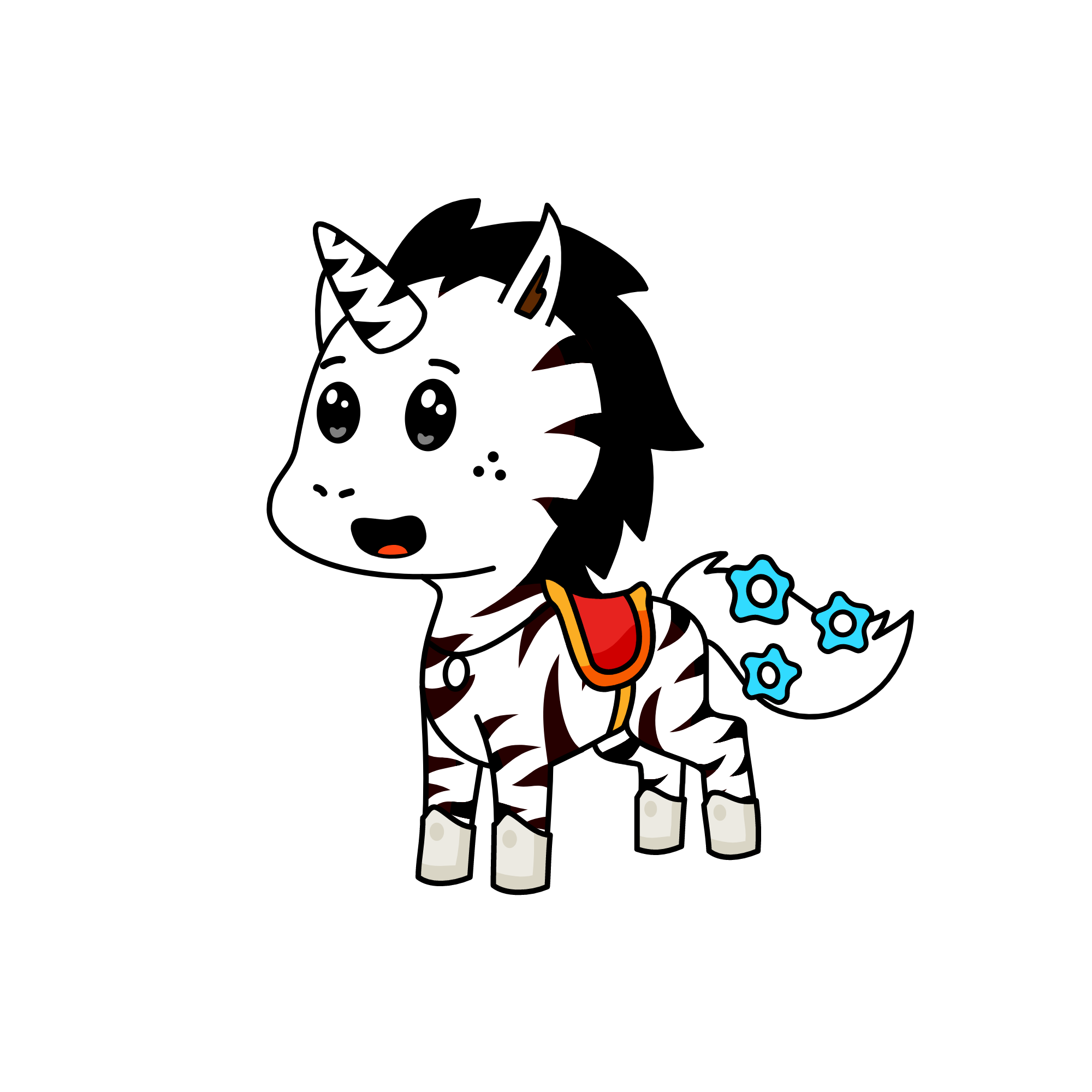 STRIPES, the unicorn