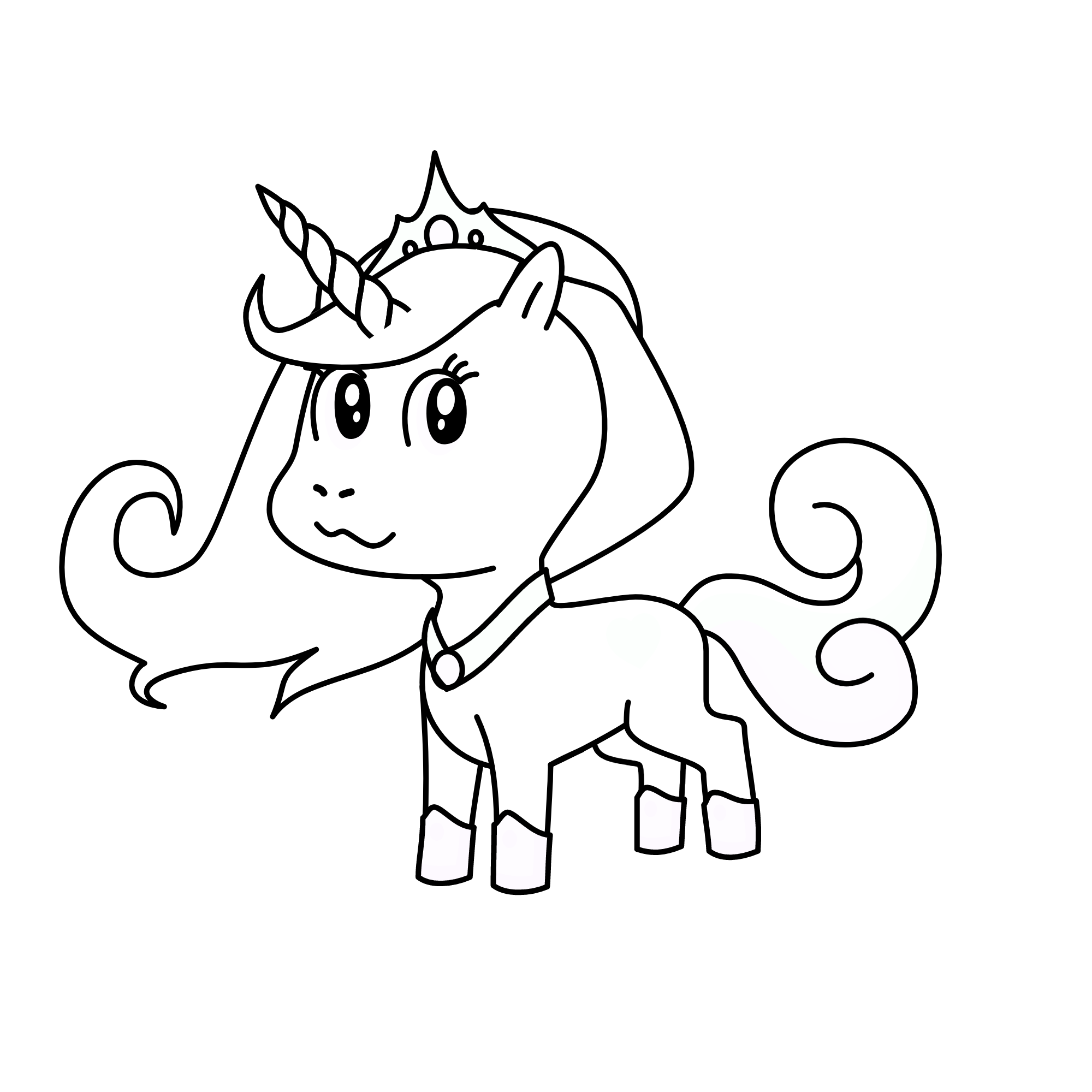 White Af, the unicorn