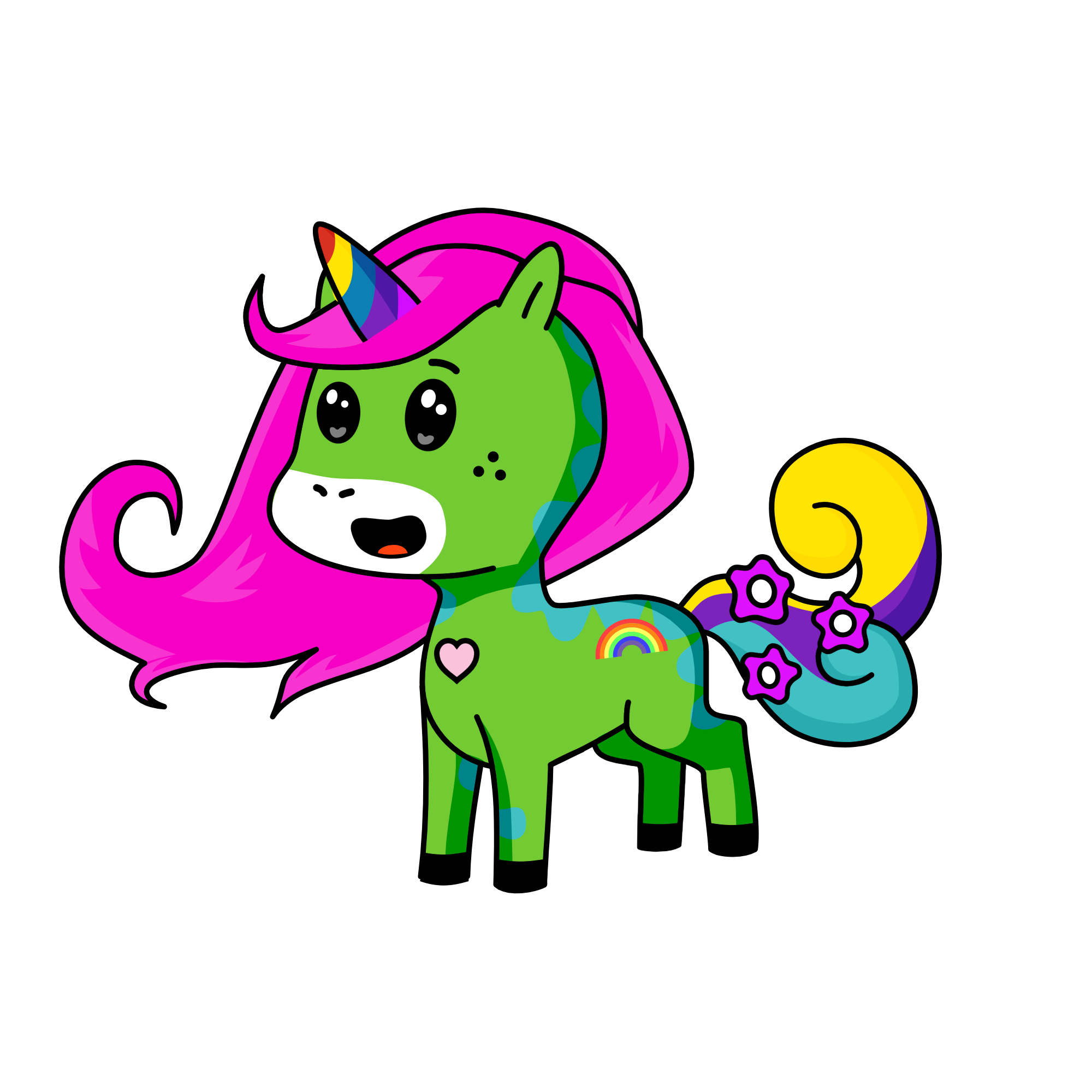 Cristina, the unicorn
