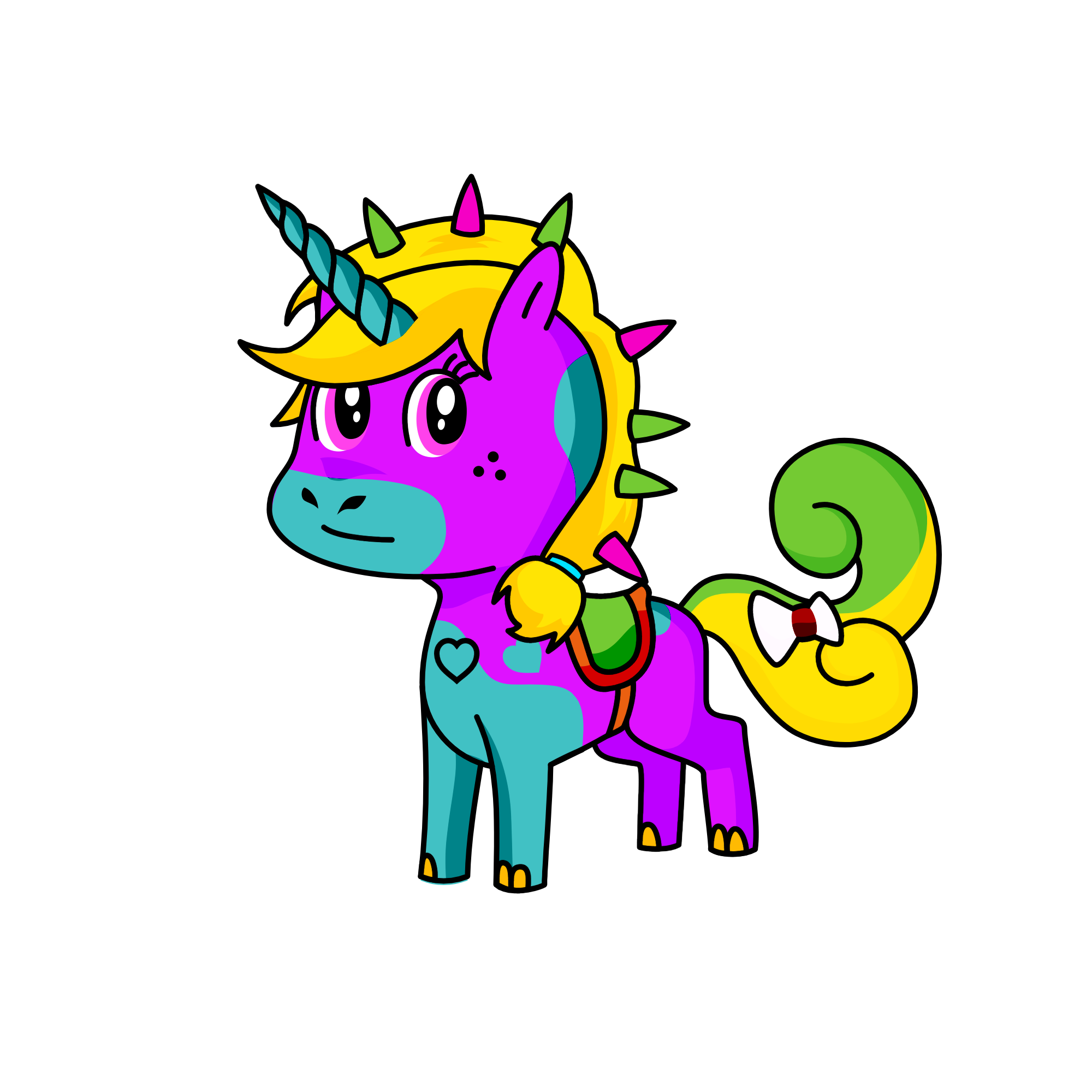 Elsacorn, the unicorn