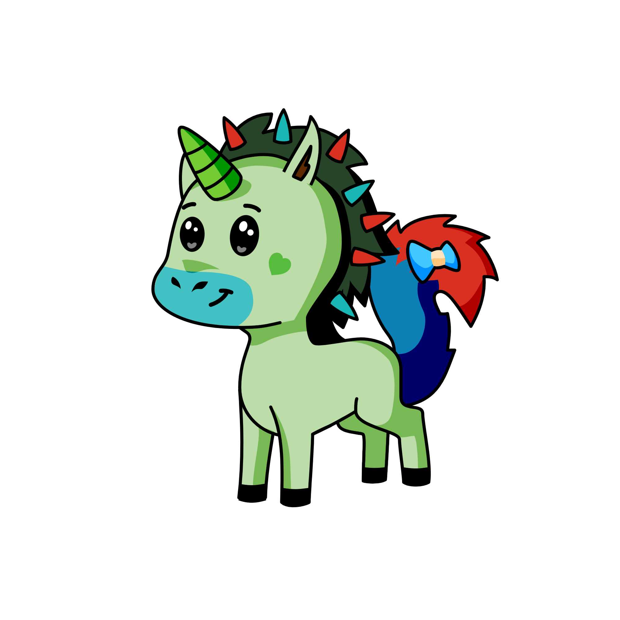 Daddy, the unicorn
