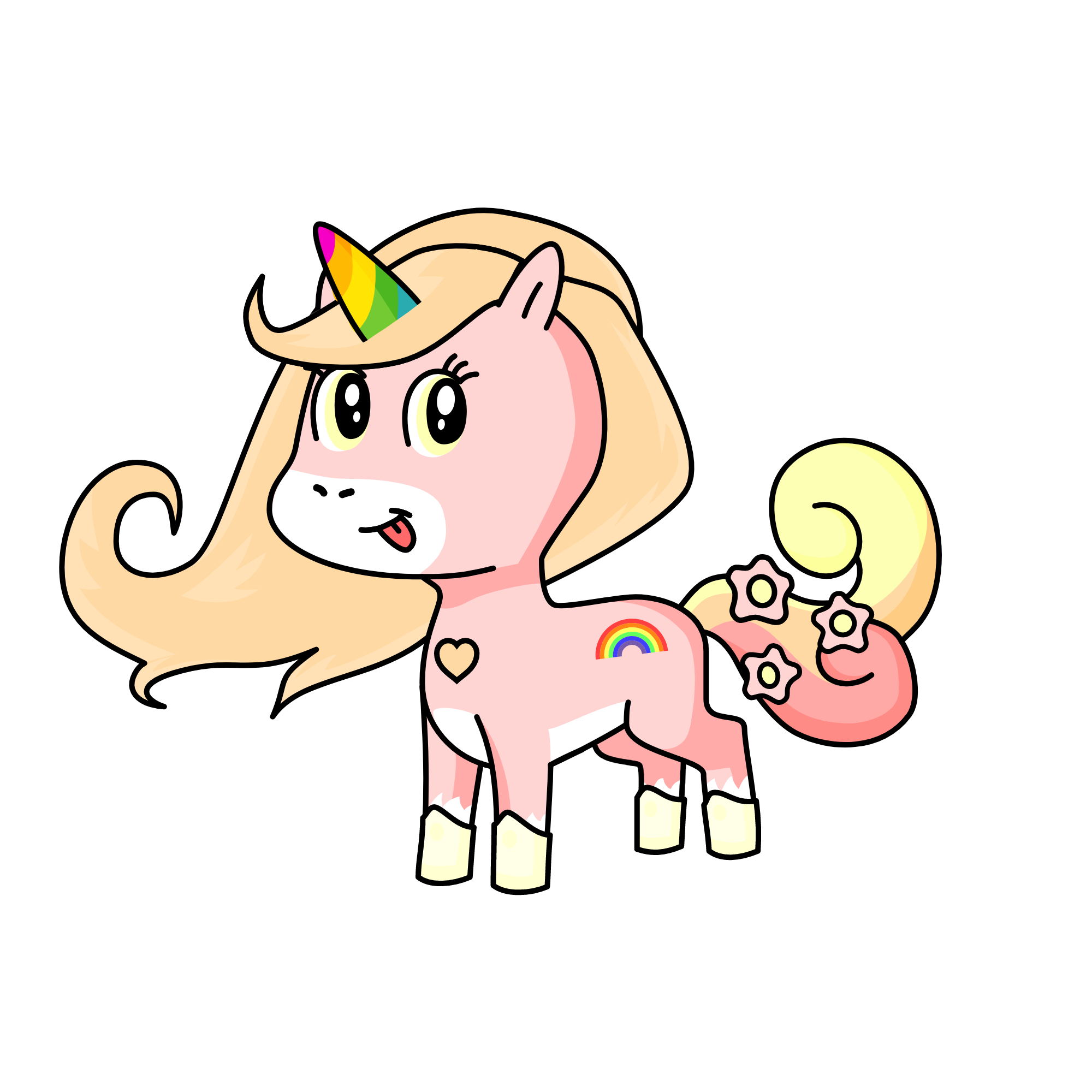 poop, the unicorn