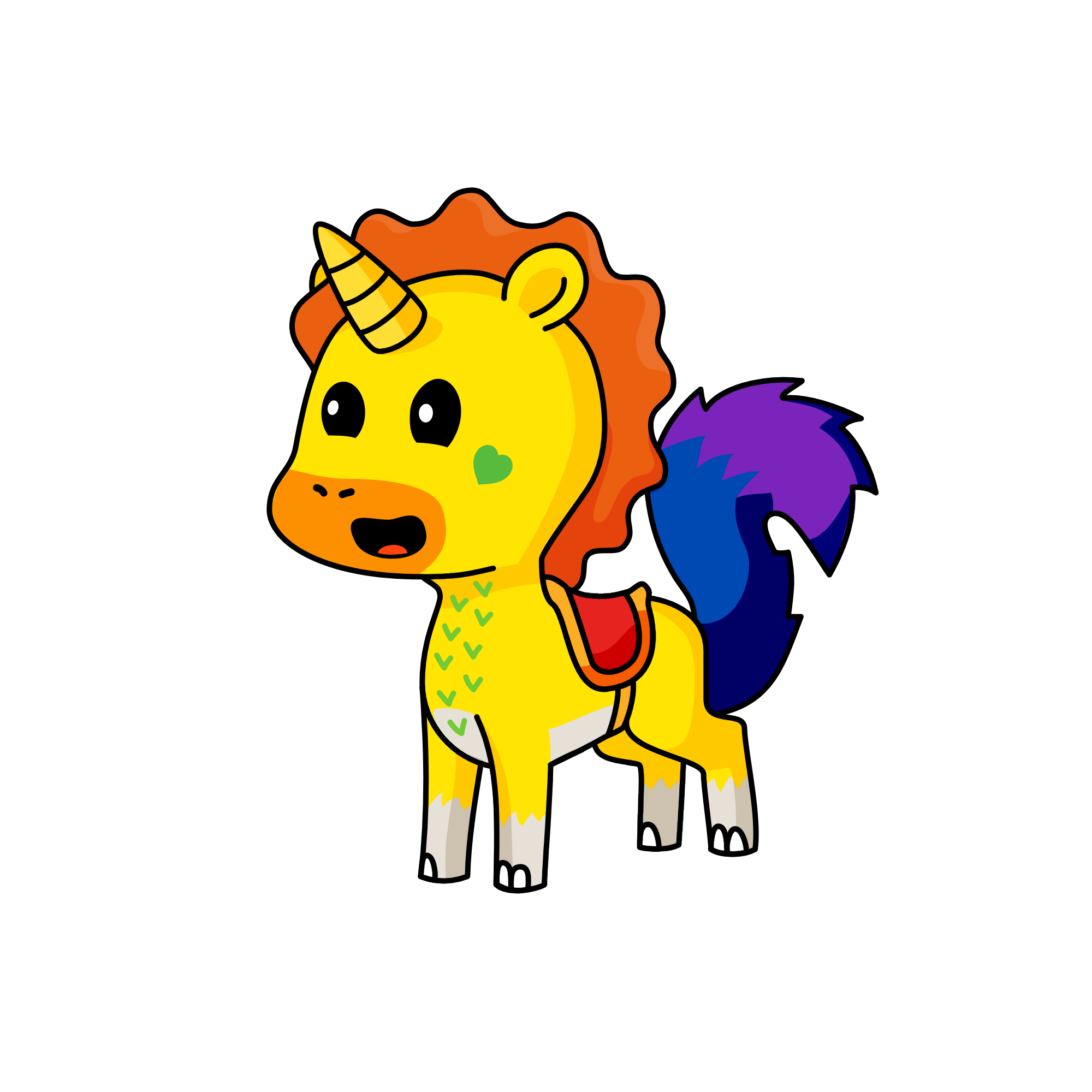 Bibbo, the unicorn