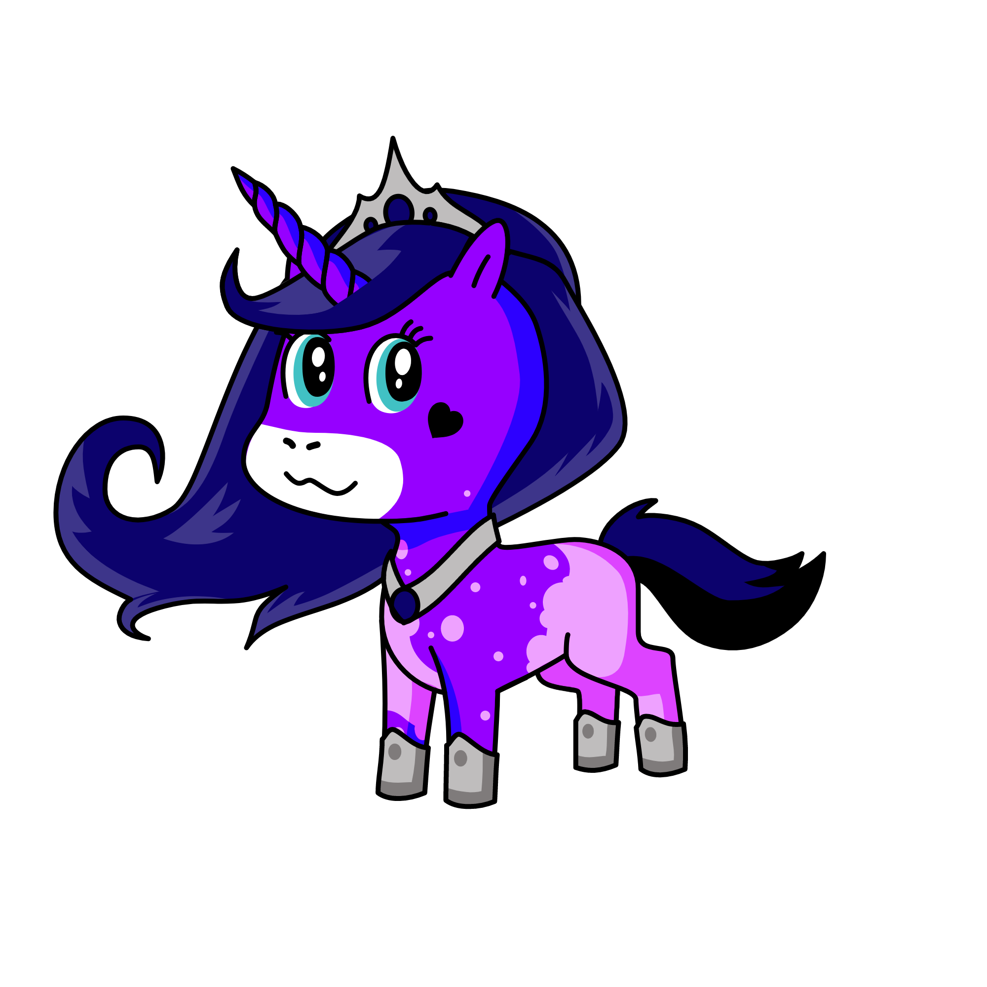 Luna Moon, the unicorn
