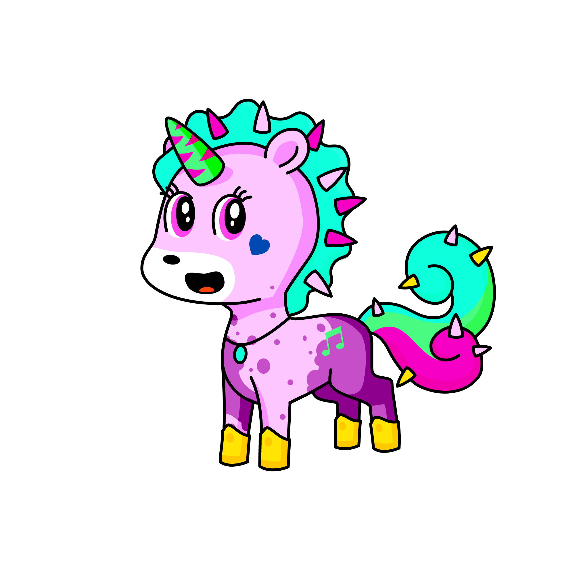 lolly, the unicorn