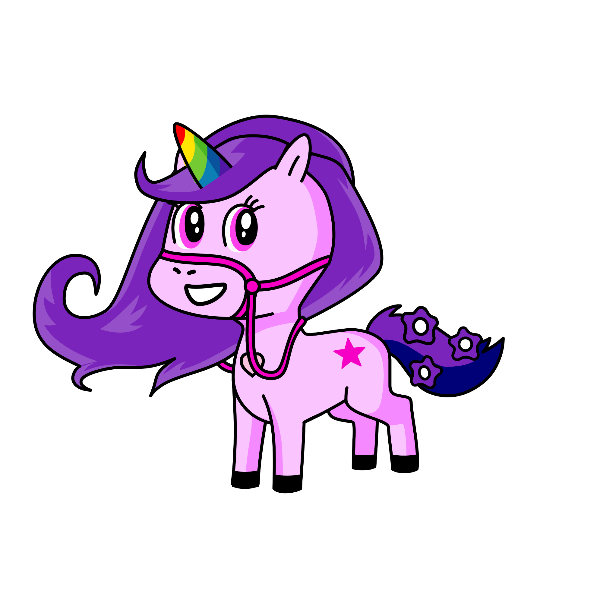 Happy Birthday Sonya!!!, the unicorn