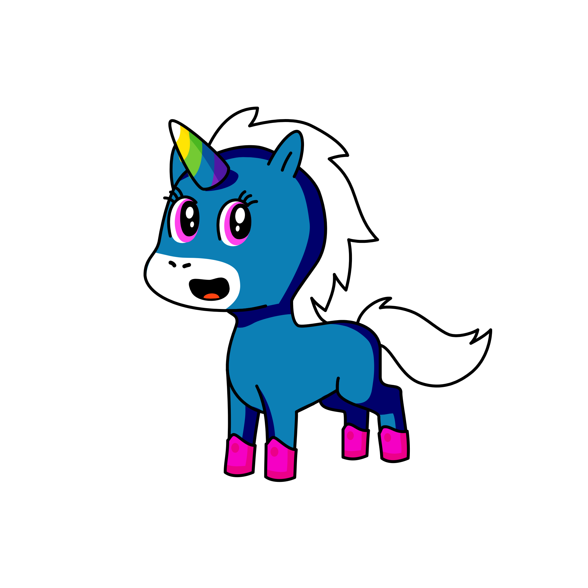 Tina, the unicorn