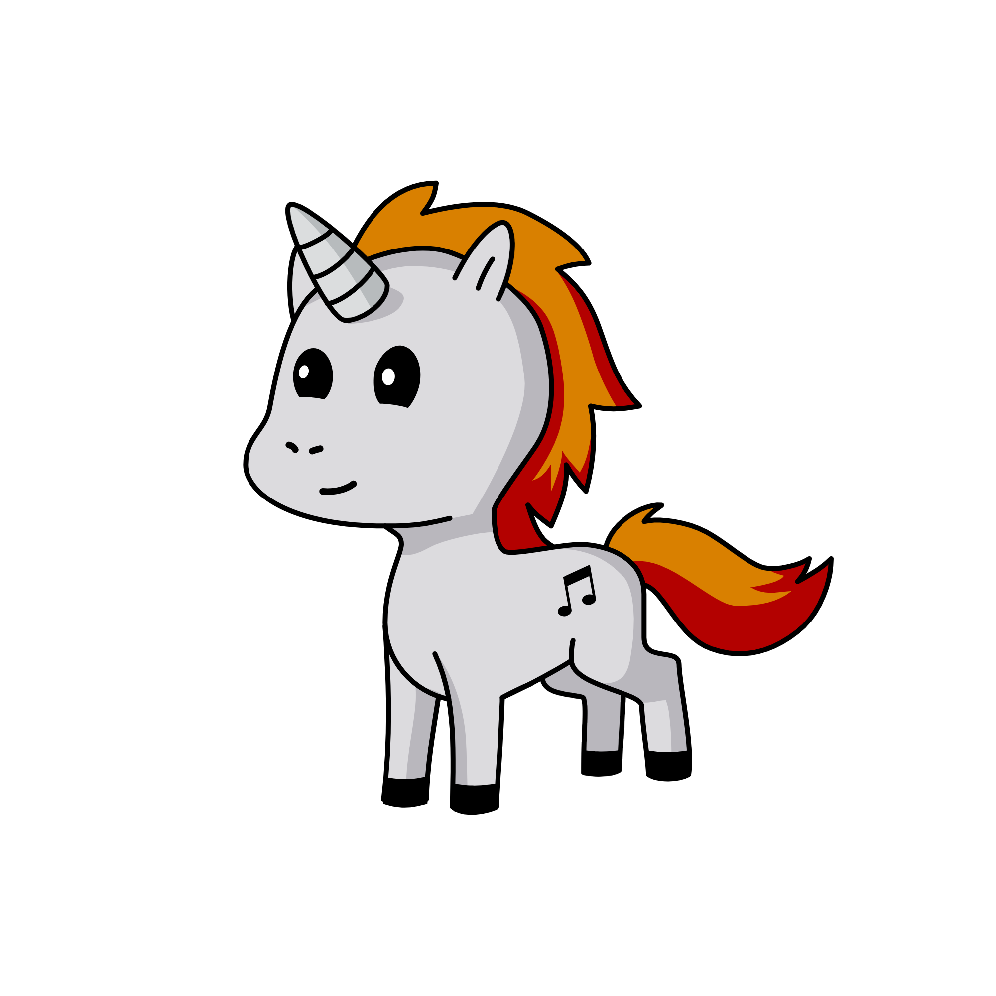 Sawtooth, the unicorn
