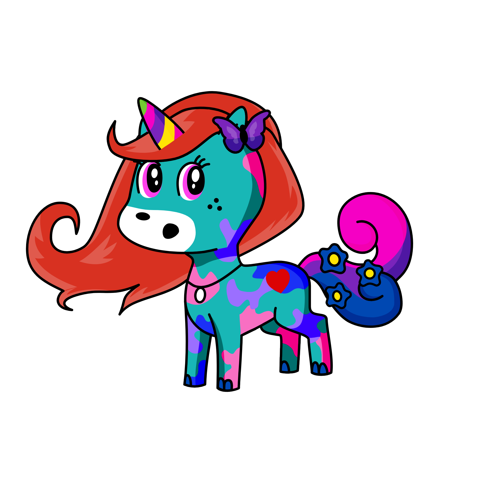 Hope, the unicorn