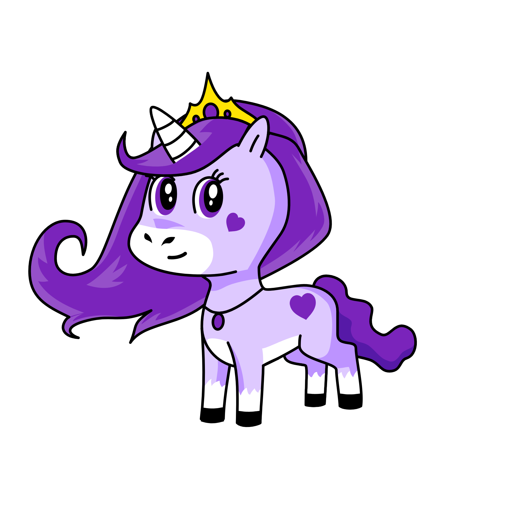 Loona, the unicorn