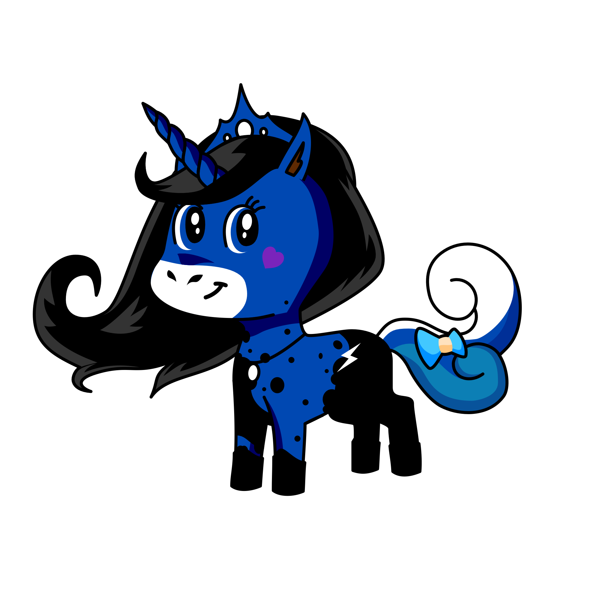 Mayor night moon , the unicorn