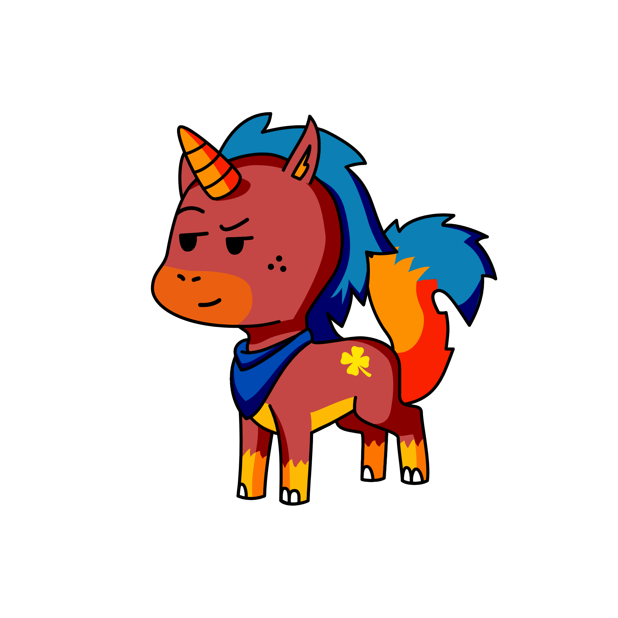 Voldy , the unicorn