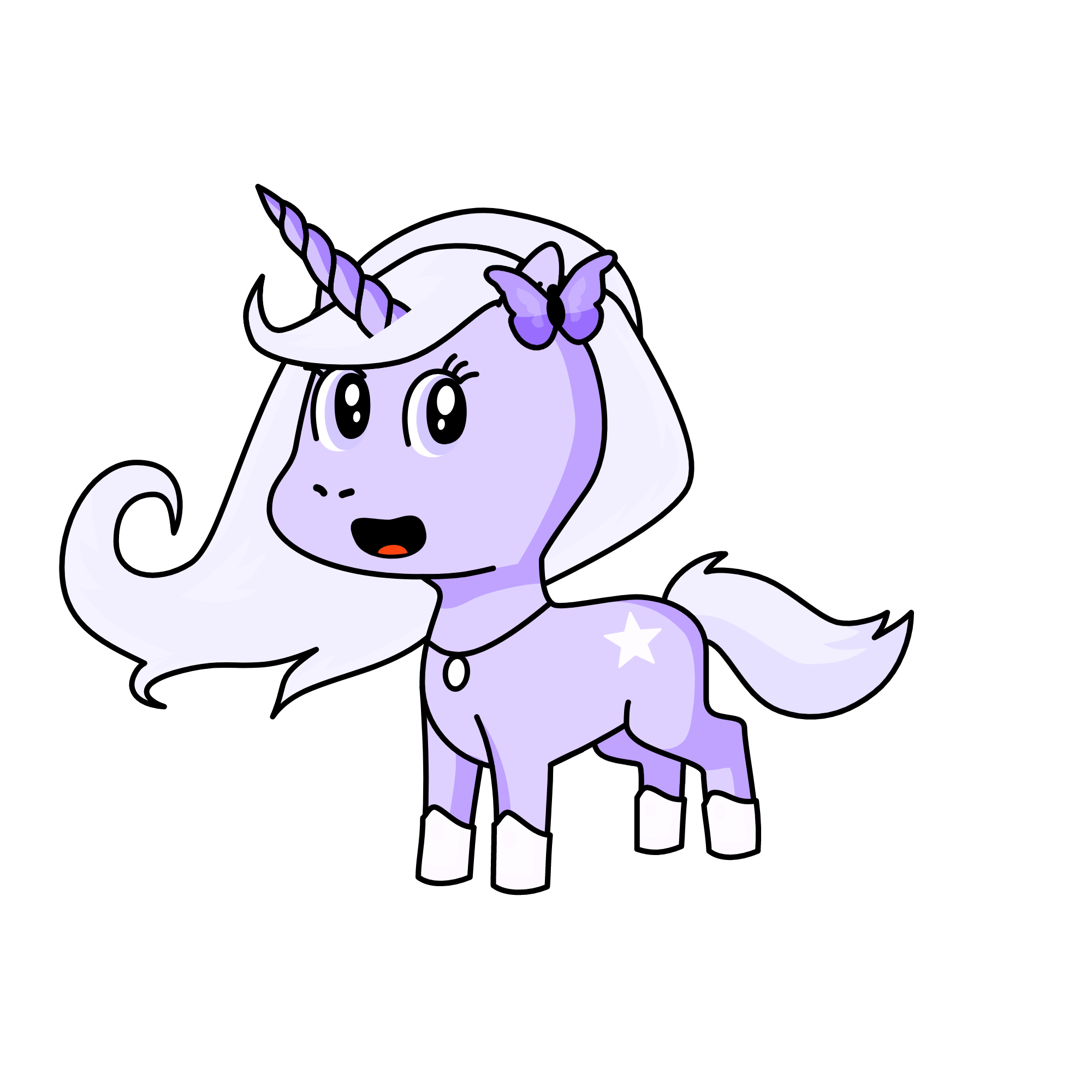 ~Violet~, the unicorn