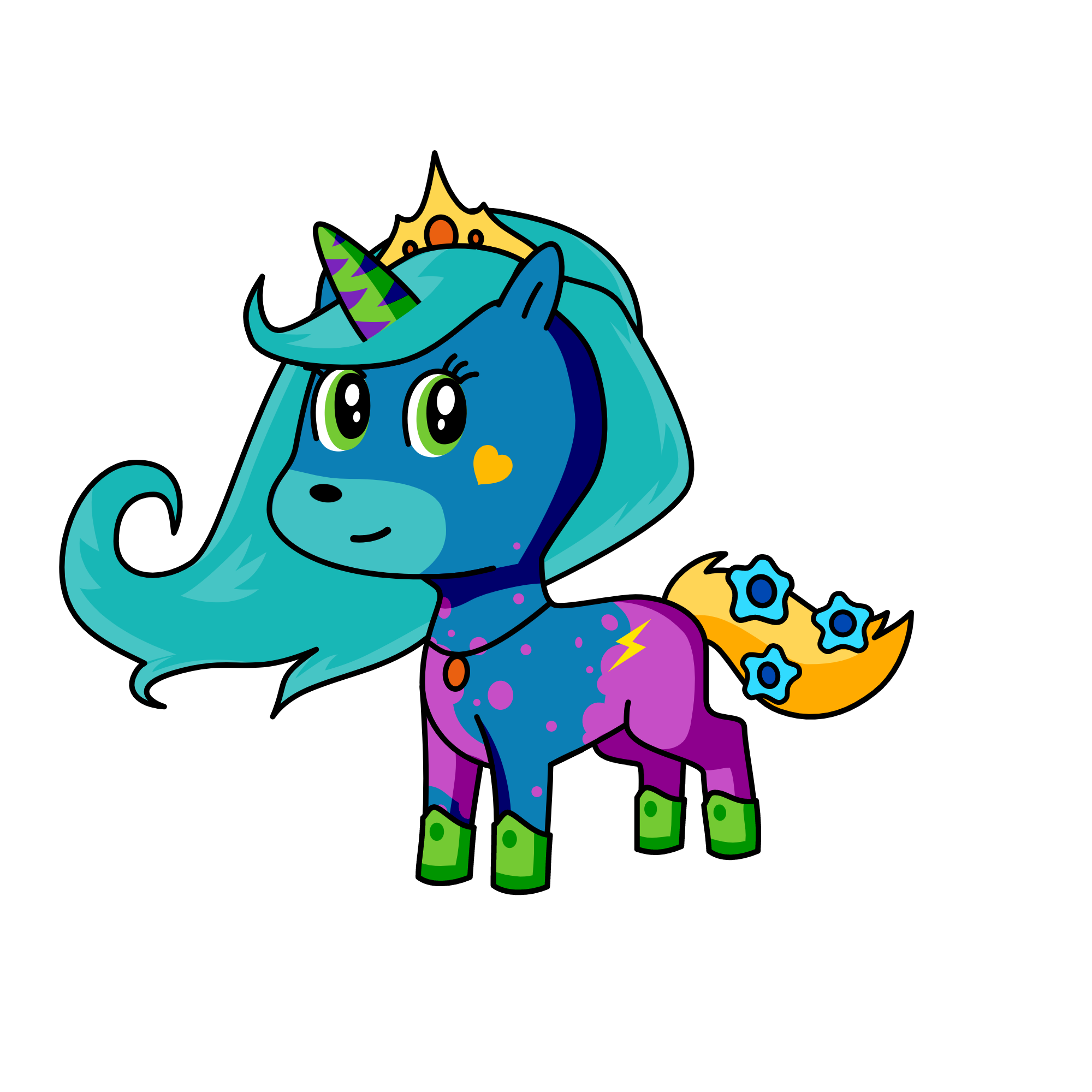 ytjf pink, the unicorn