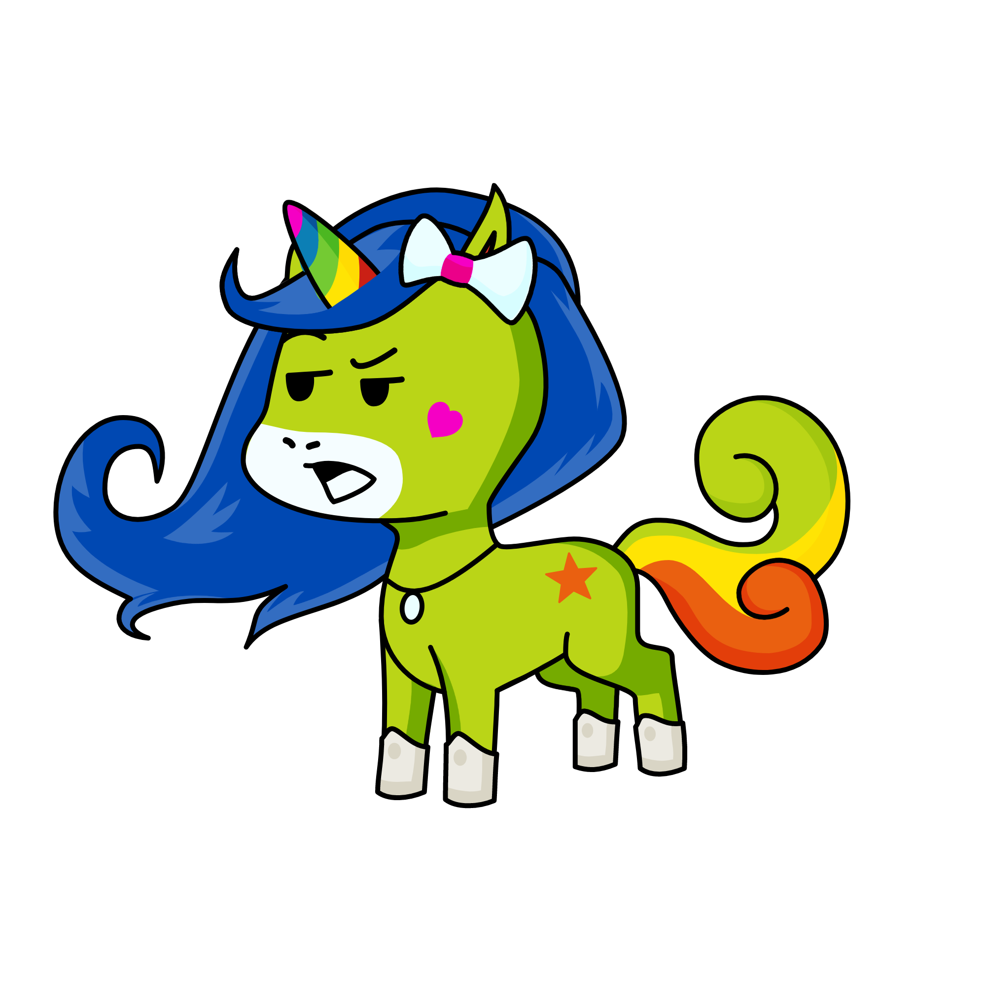 sksksksksksksksksksk, the unicorn