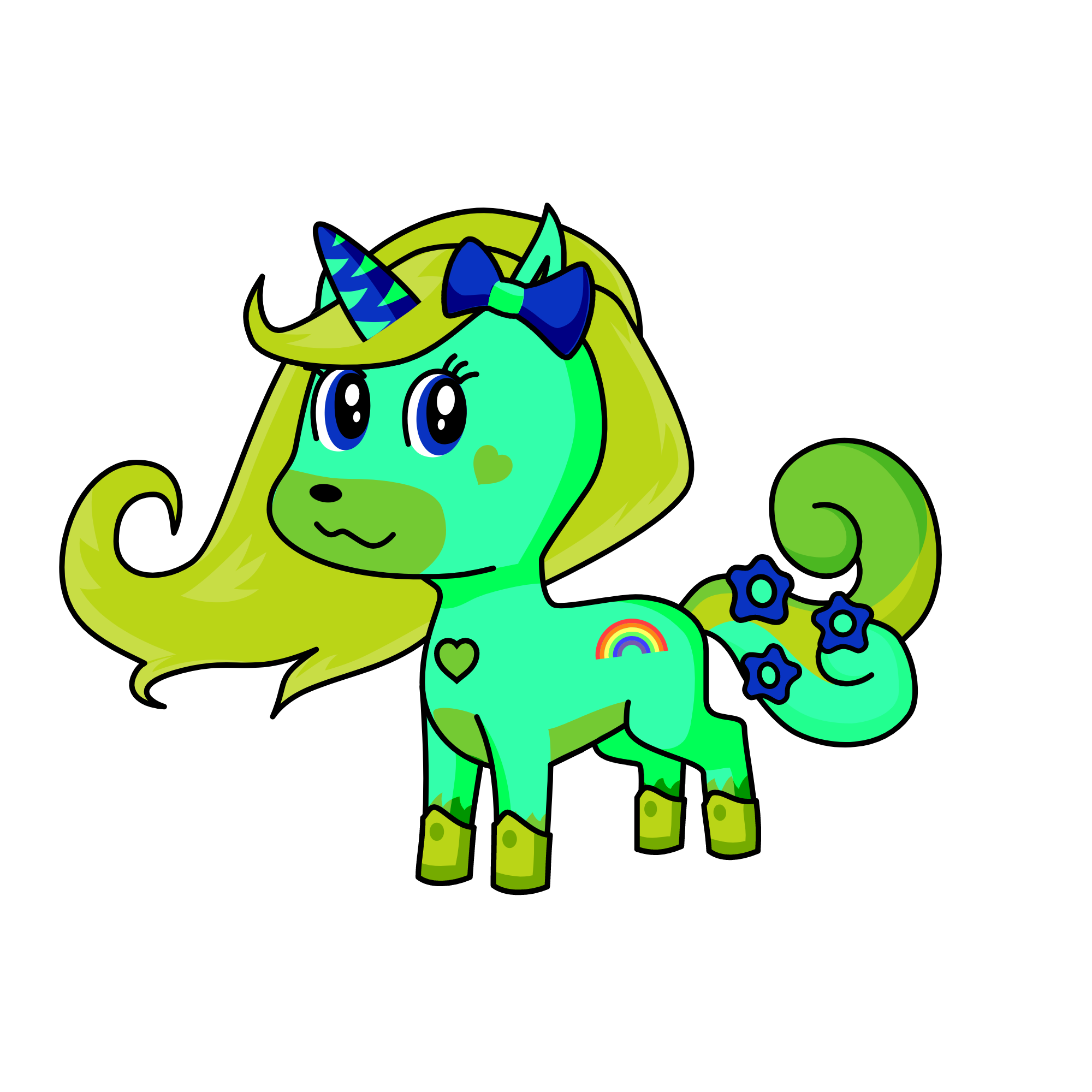 Aquatic Power, the unicorn