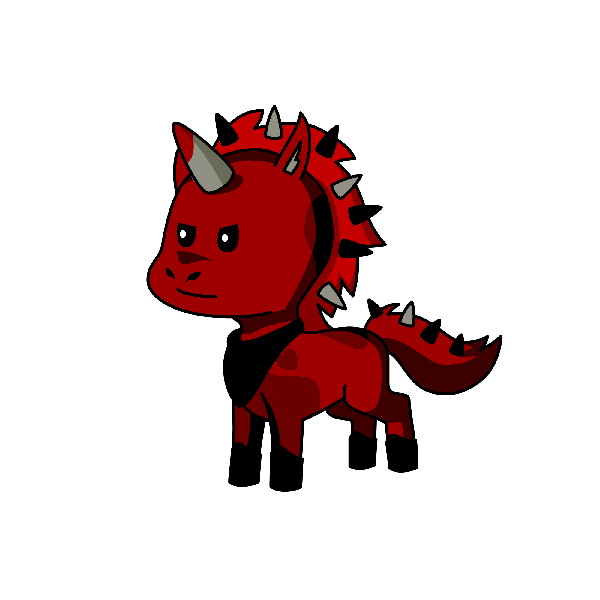 Demon, the unicorn