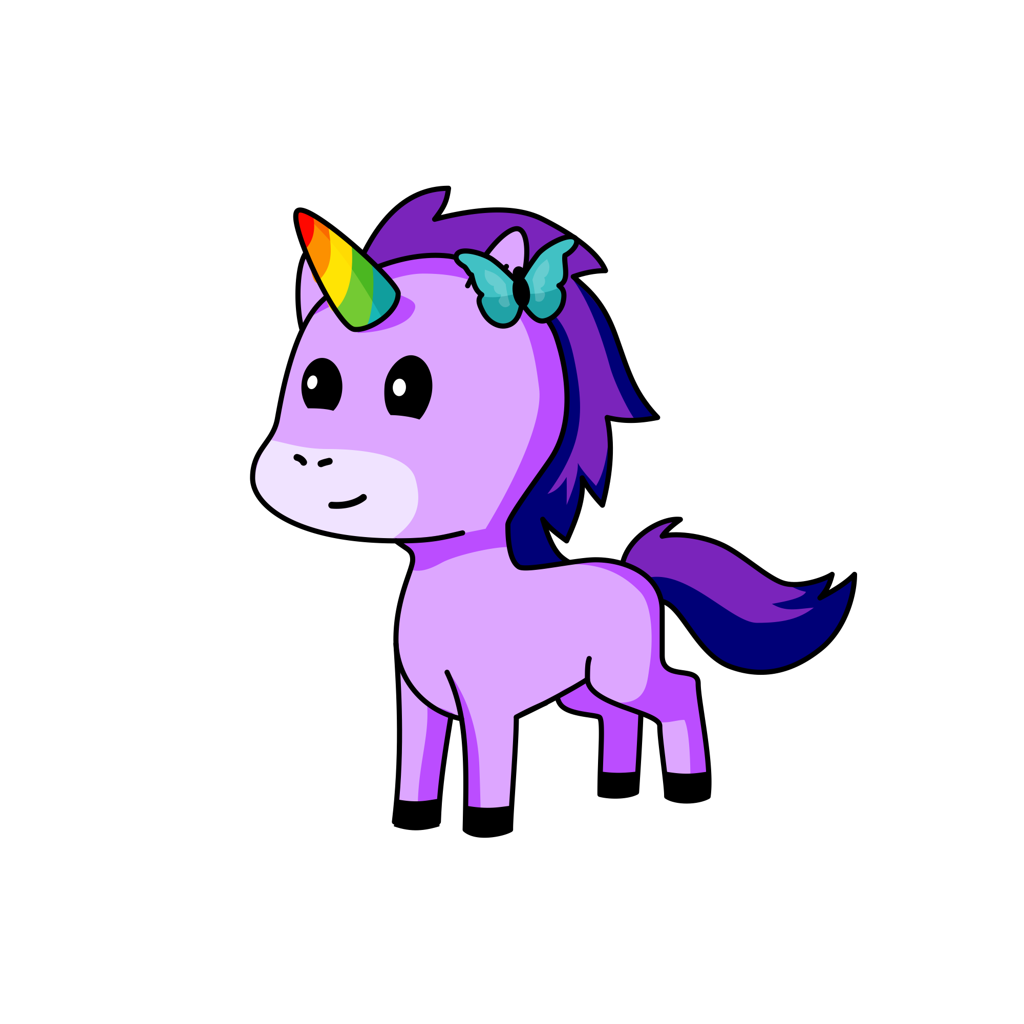 Moyoo, the unicorn