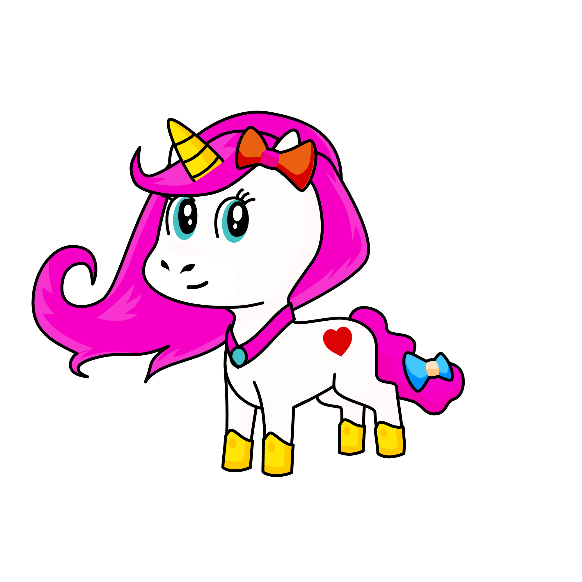 Lilly, the unicorn