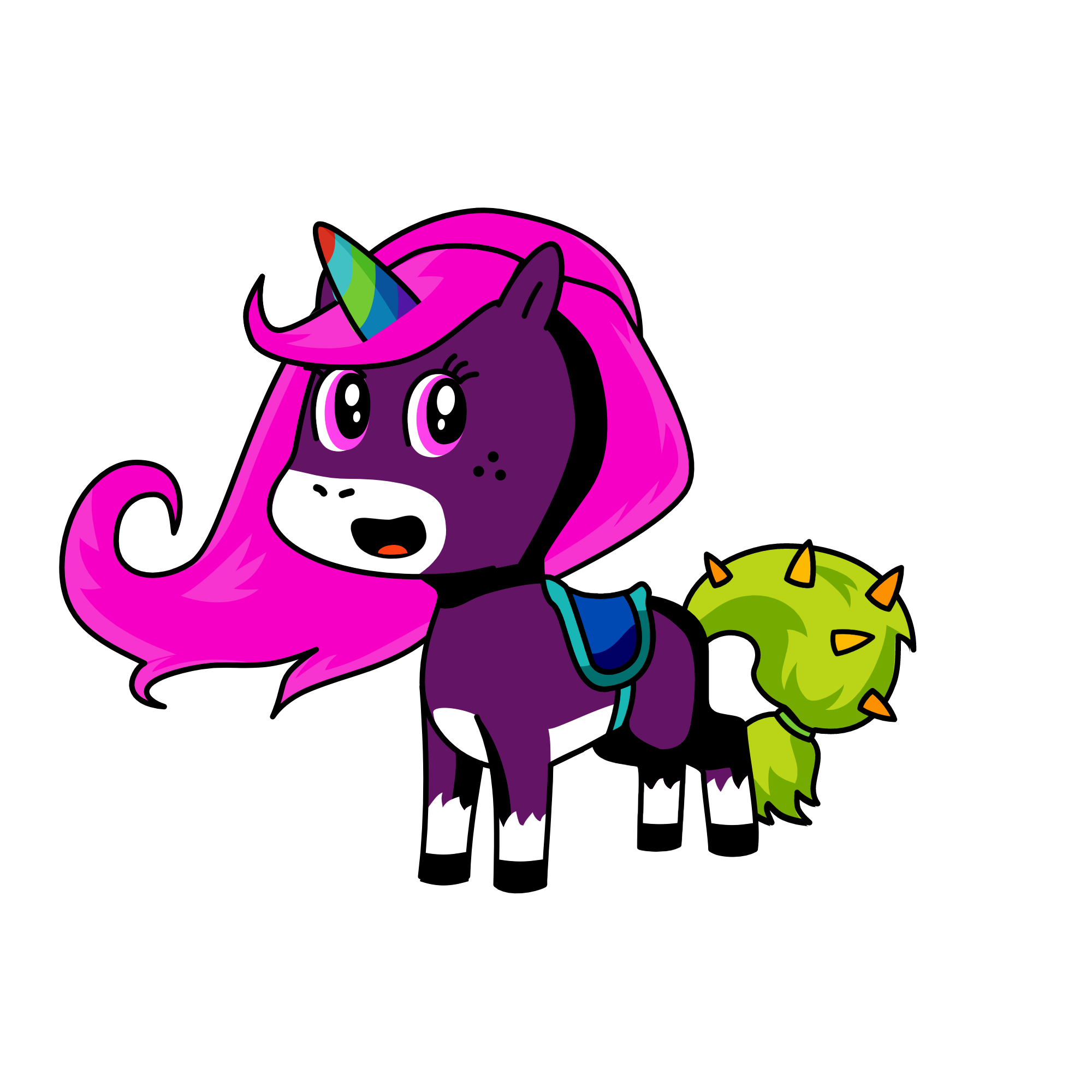 Mia dasher, the unicorn