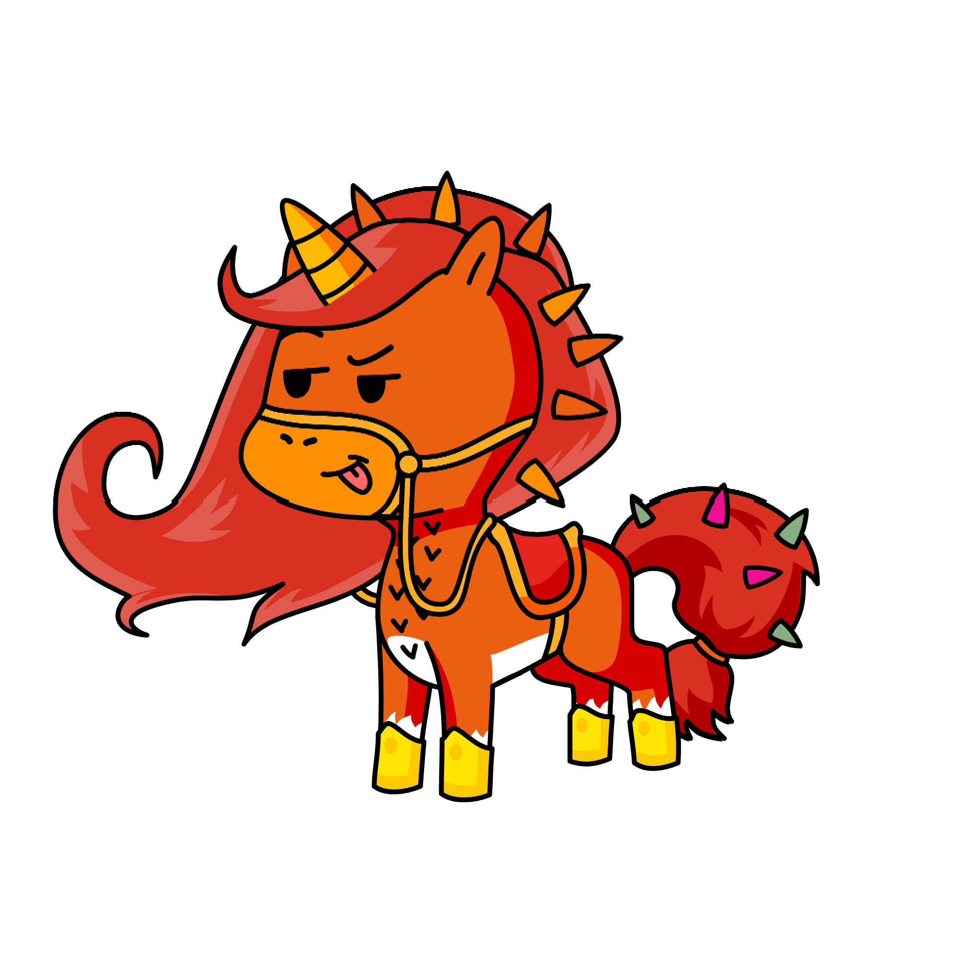 Fire Unicorn , the unicorn