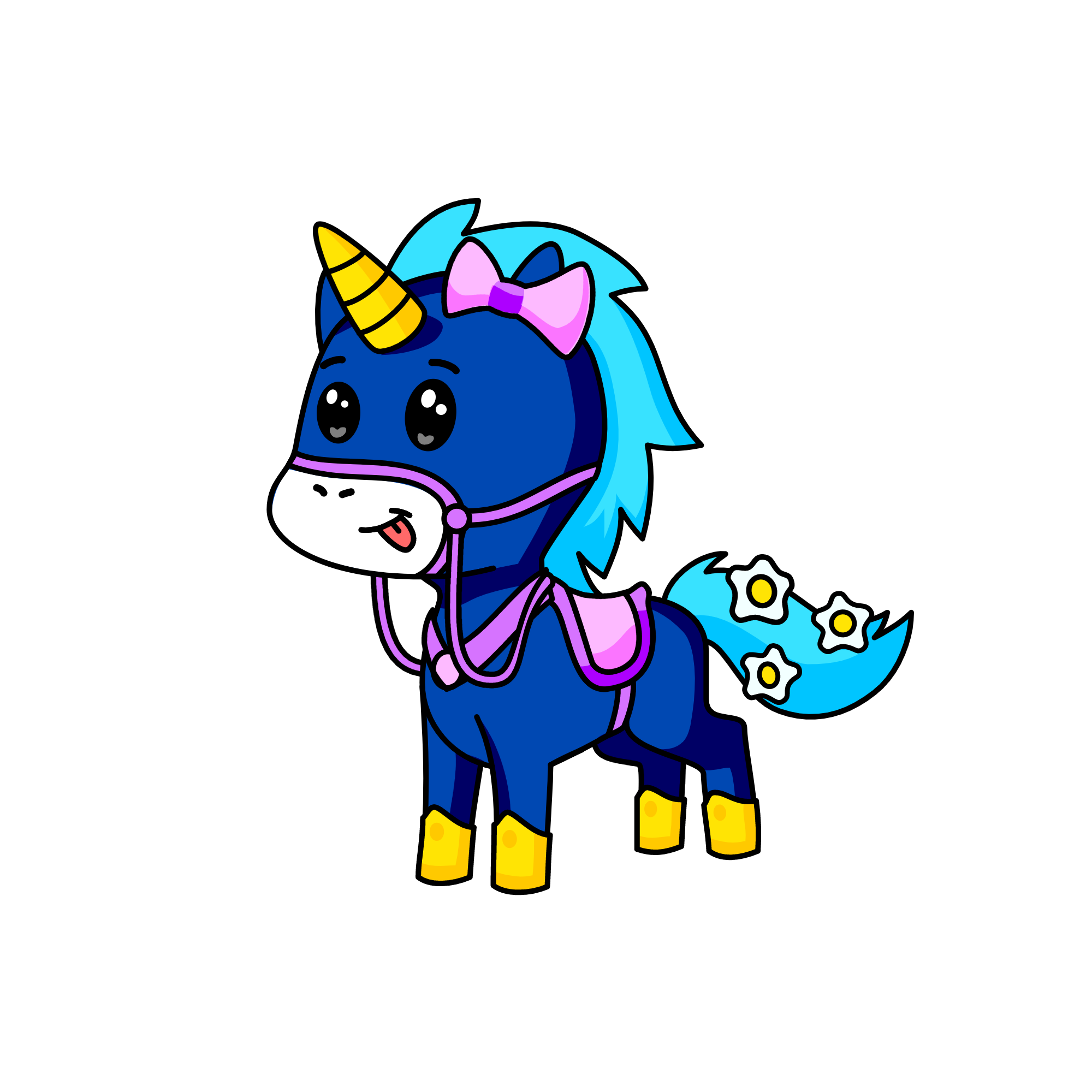 Midnight, the unicorn