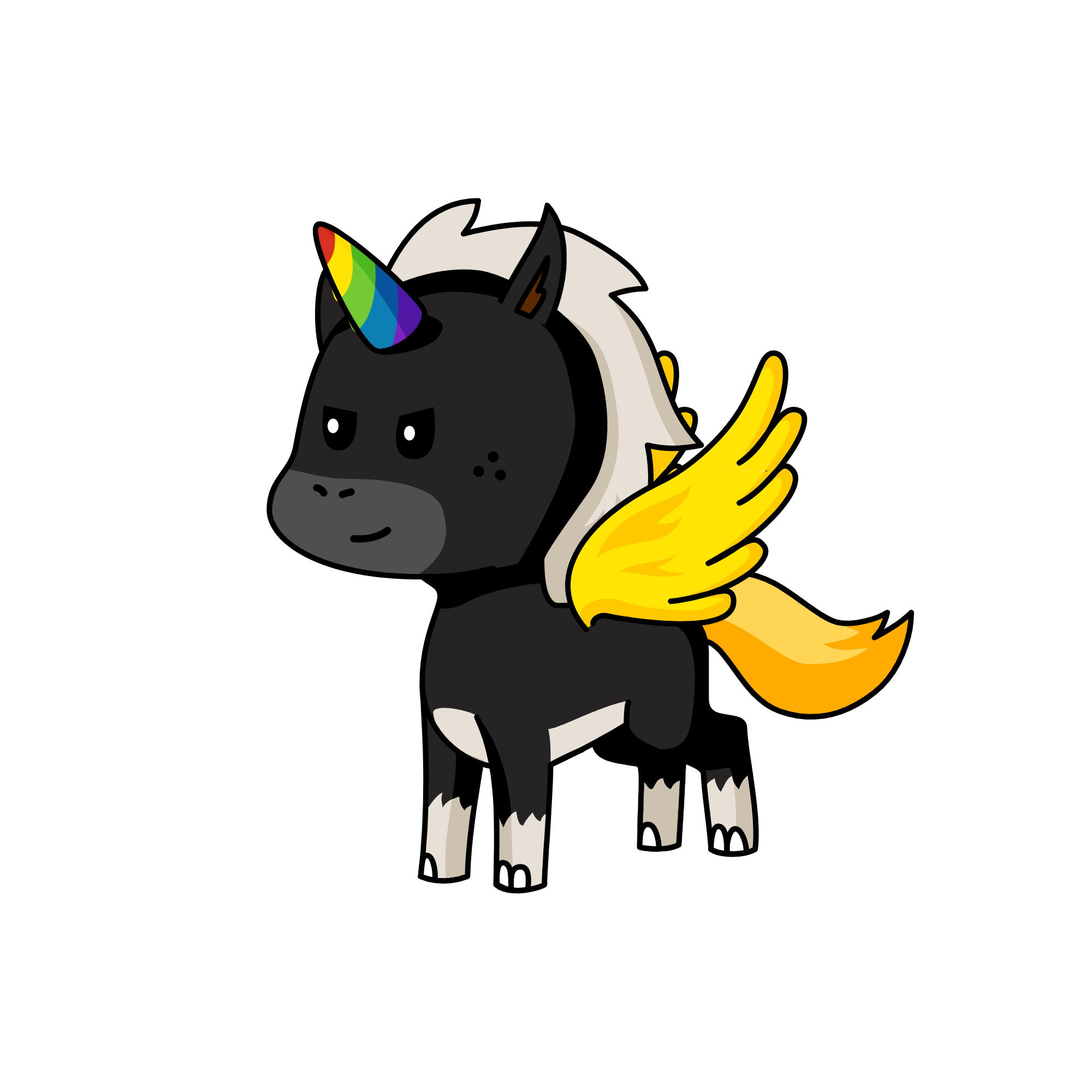 Night Knight, the unicorn