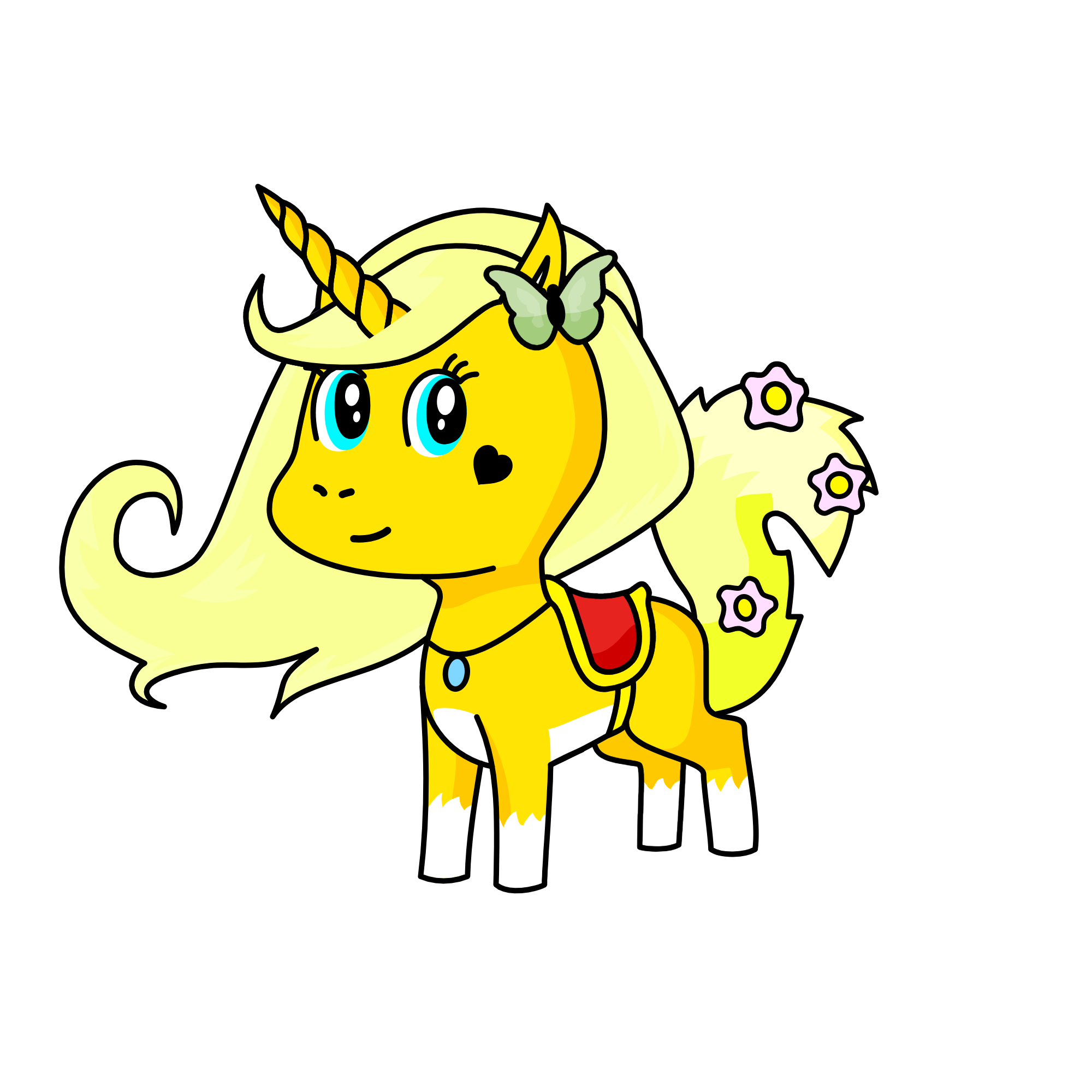 bella, the unicorn