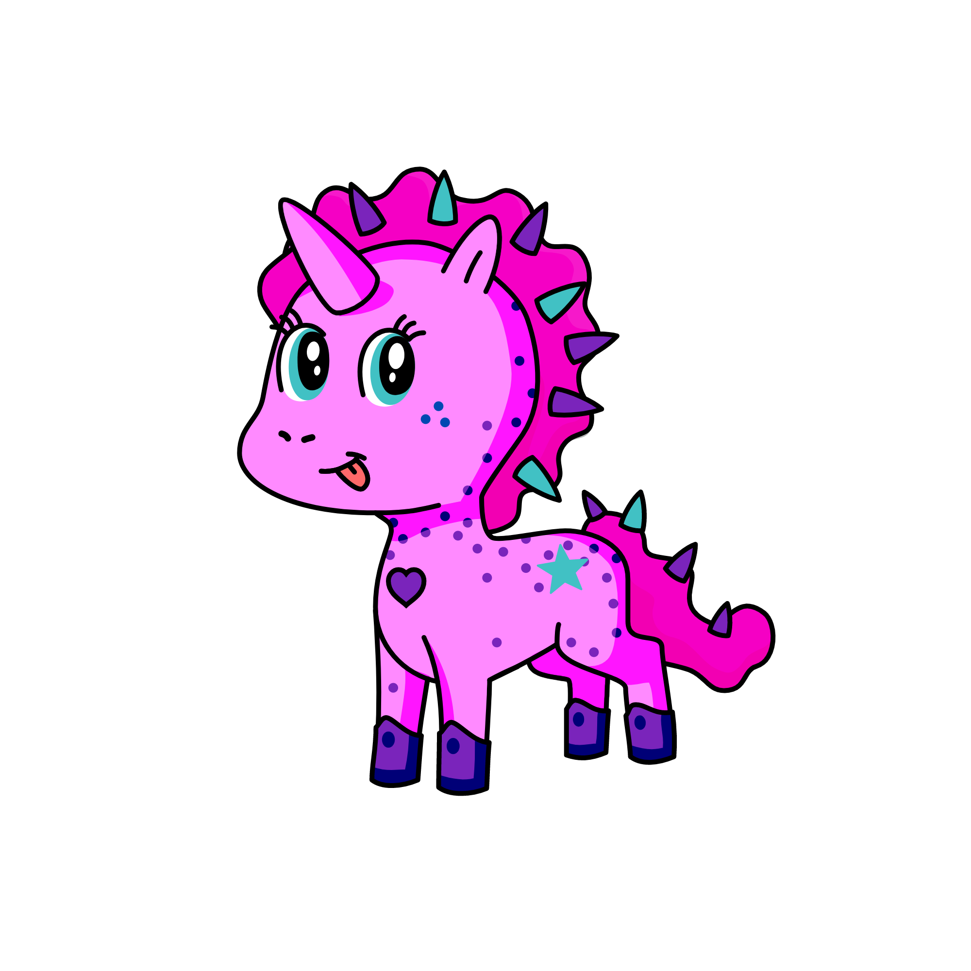 Pinkie Pie , the unicorn