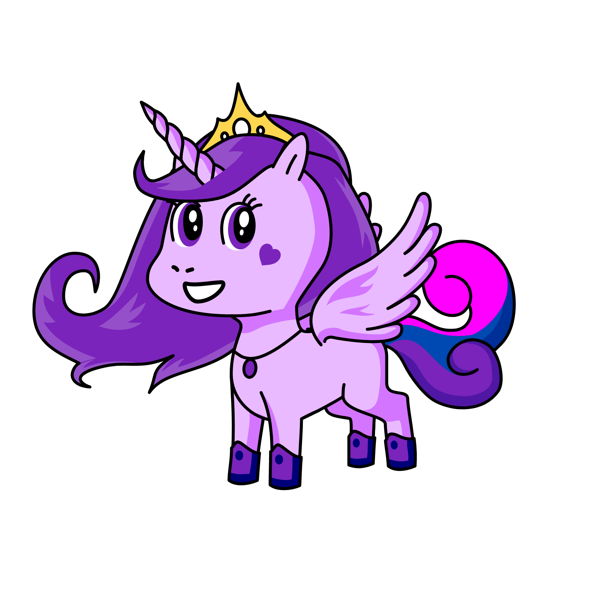 Twilight Sparkle, the unicorn