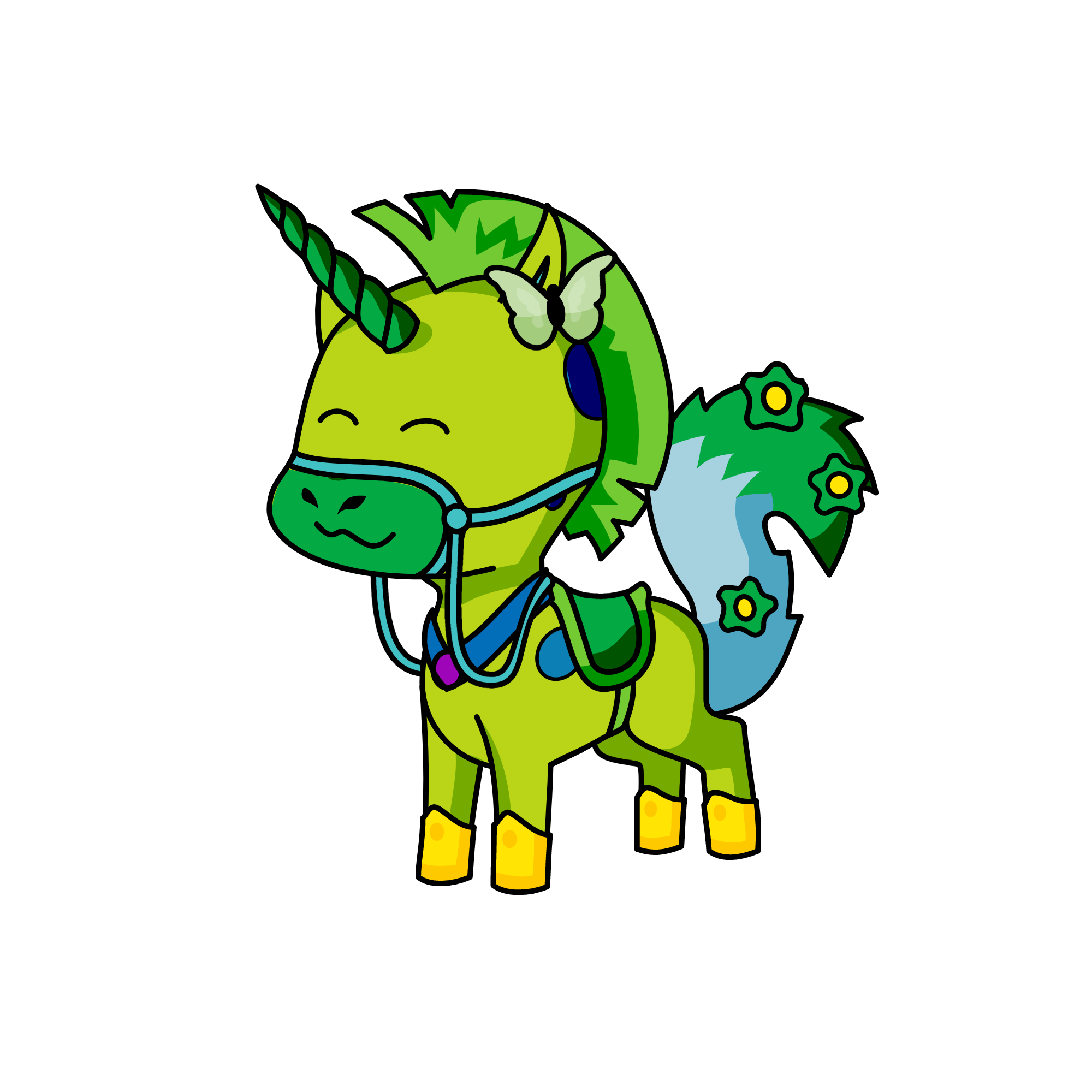 Forestine, the unicorn