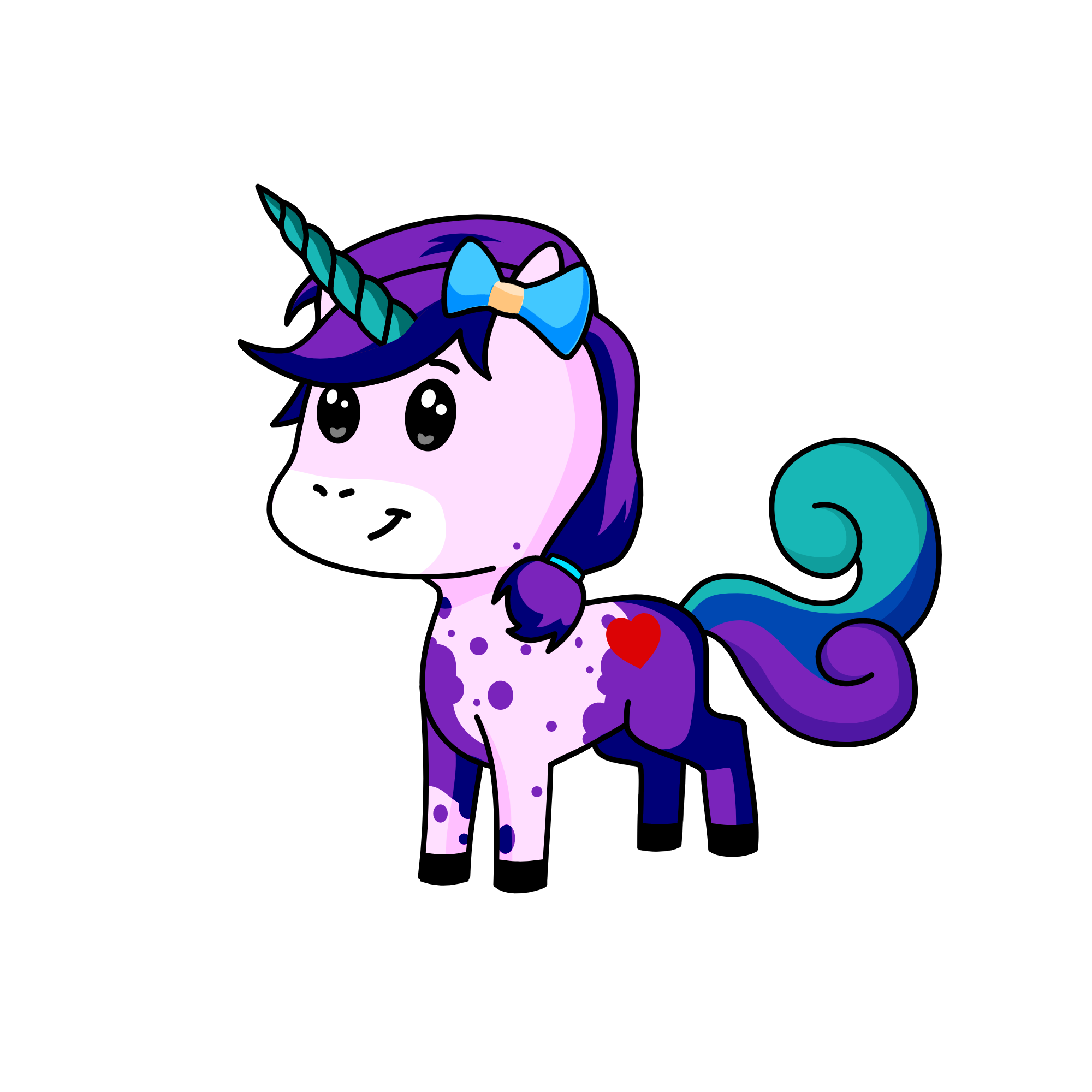 rainbow, the unicorn